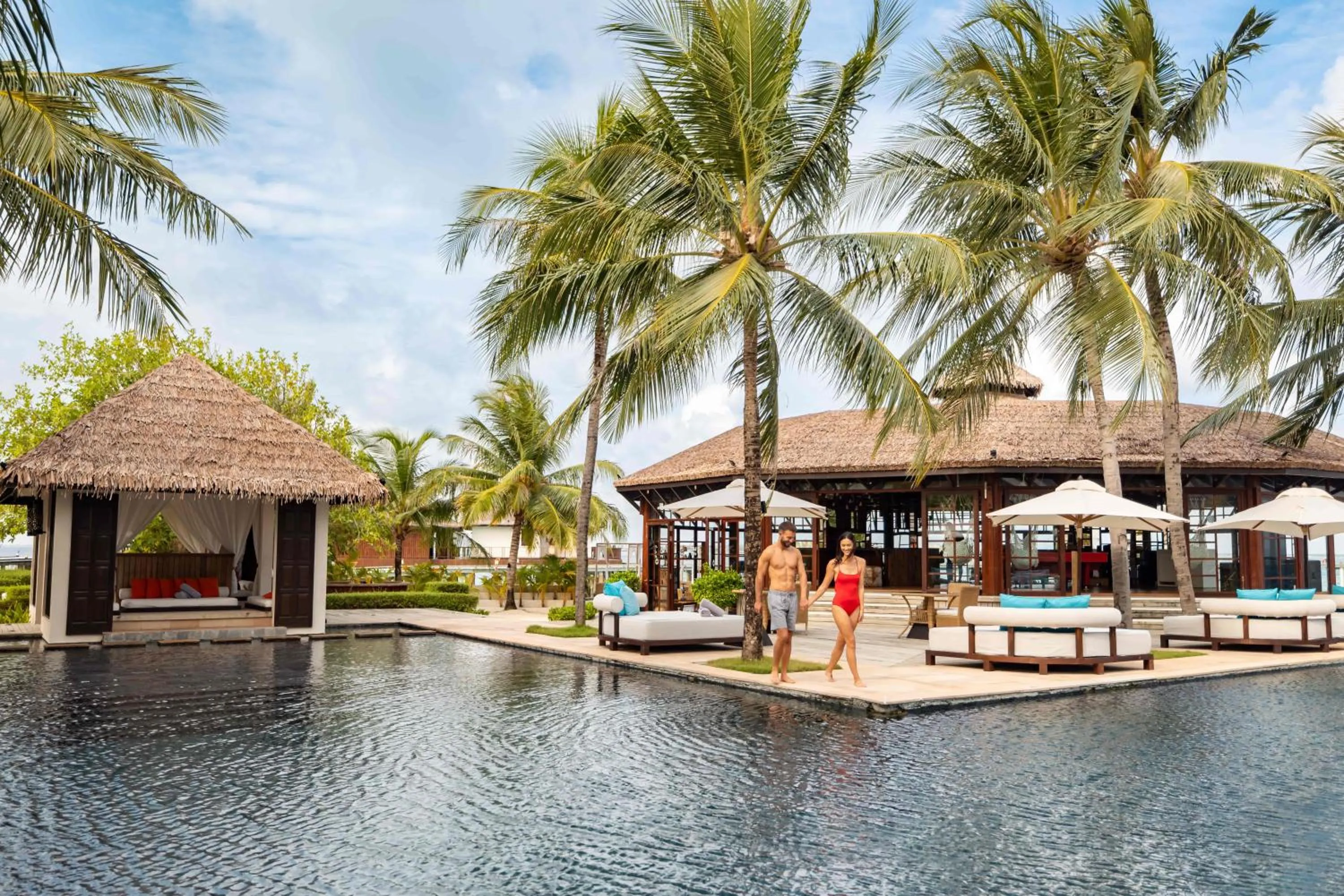Pool view in OZEN RESERVE BOLIFUSHI - Luxury All Inclusive with Free Transfers
