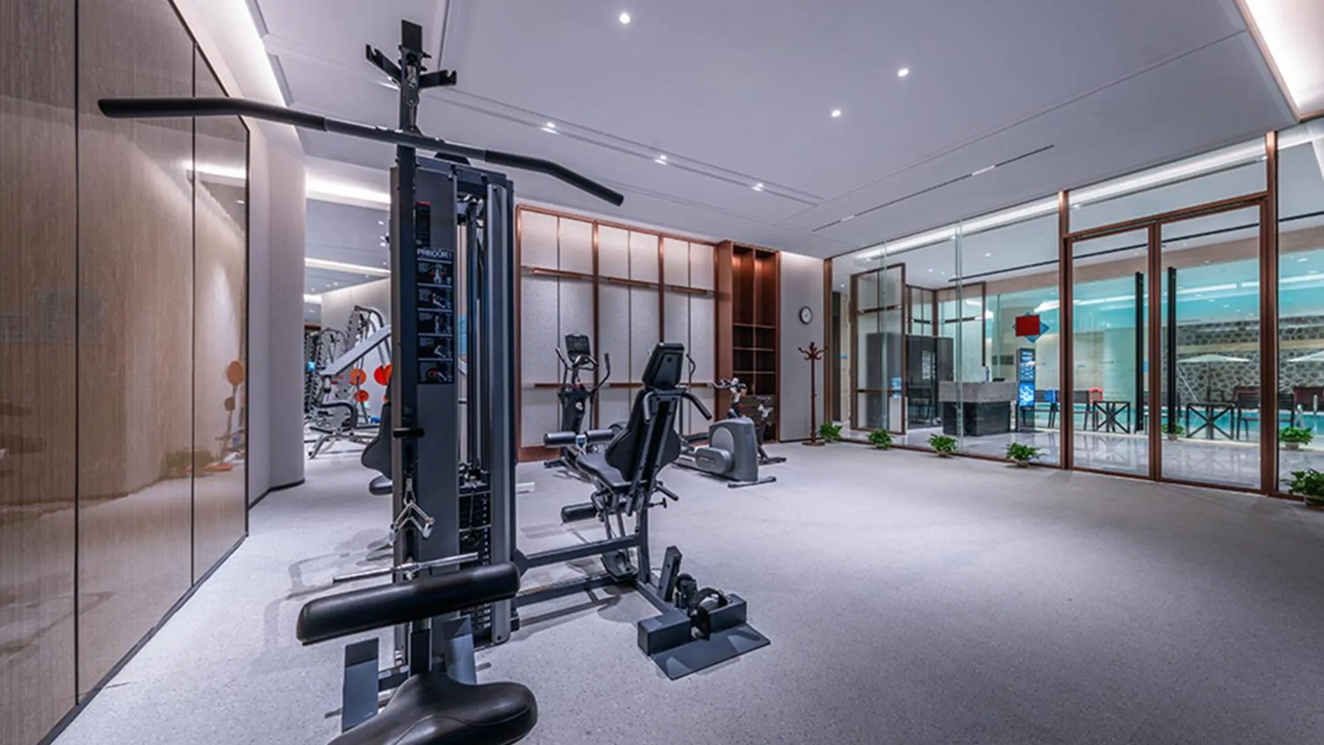 Swimming pool in Wyndham Grand Plaza Royale Ningbo