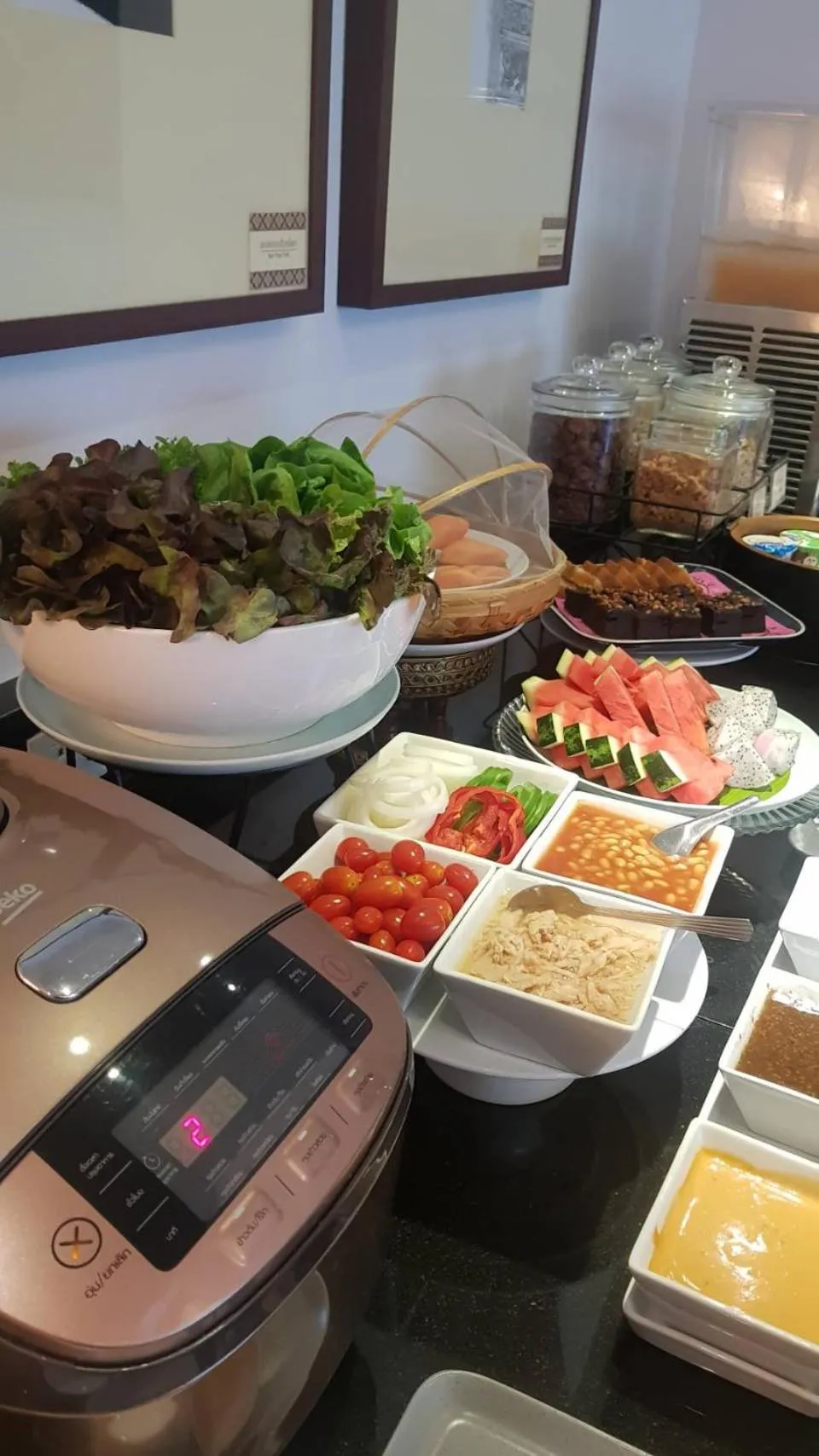 Food in Villa Lantara Chiangmai