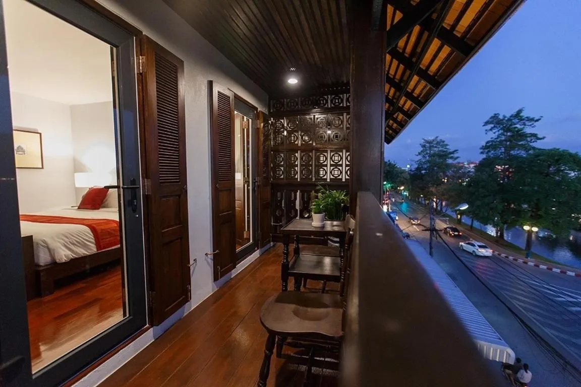 Balcony/Terrace, Bed in Villa Lantara Chiangmai