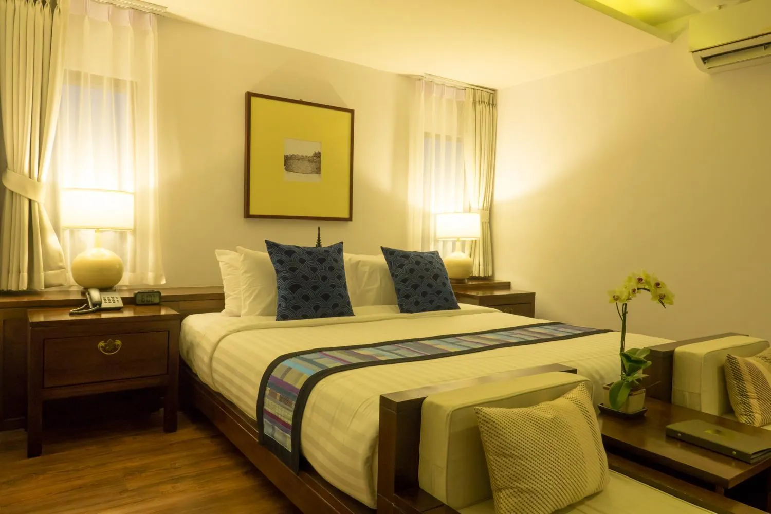 Bed in Villa Lantara Chiangmai