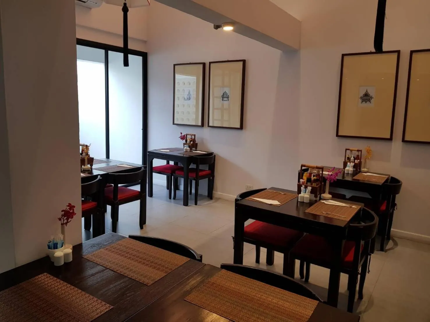 Dining area in Villa Lantara Chiangmai