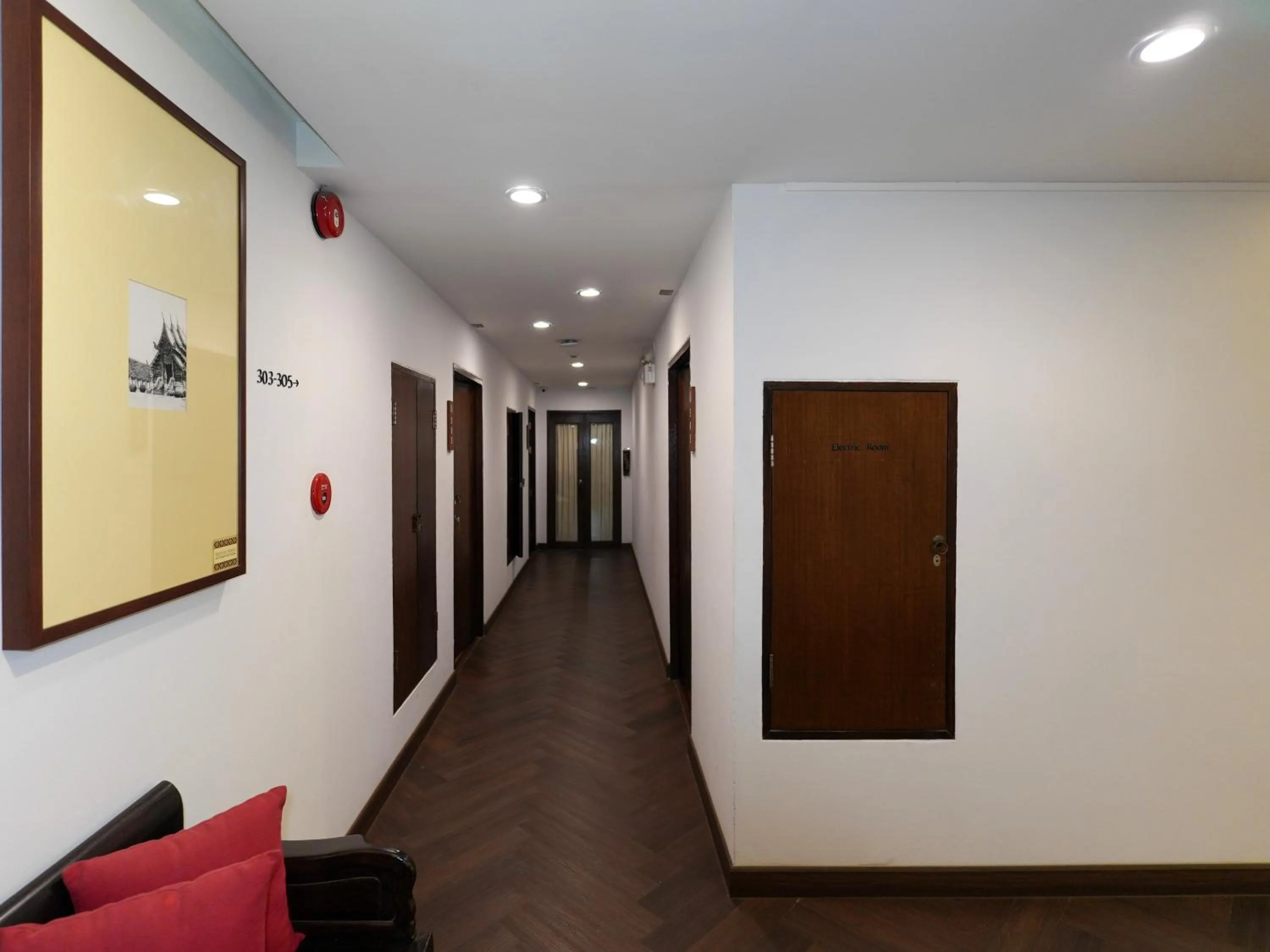 Decorative detail in Villa Lantara Chiangmai