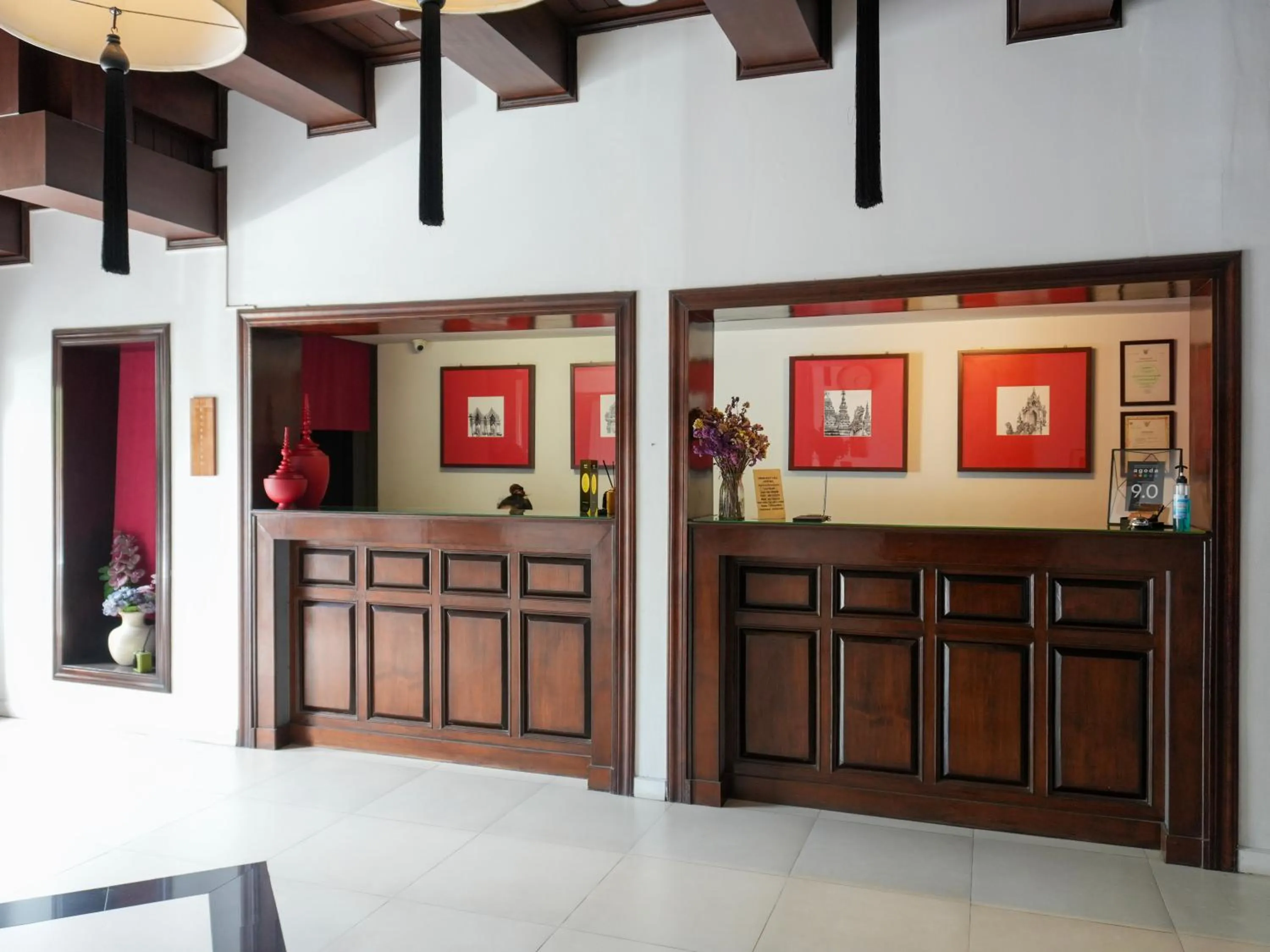 Lobby or reception in Villa Lantara Chiangmai