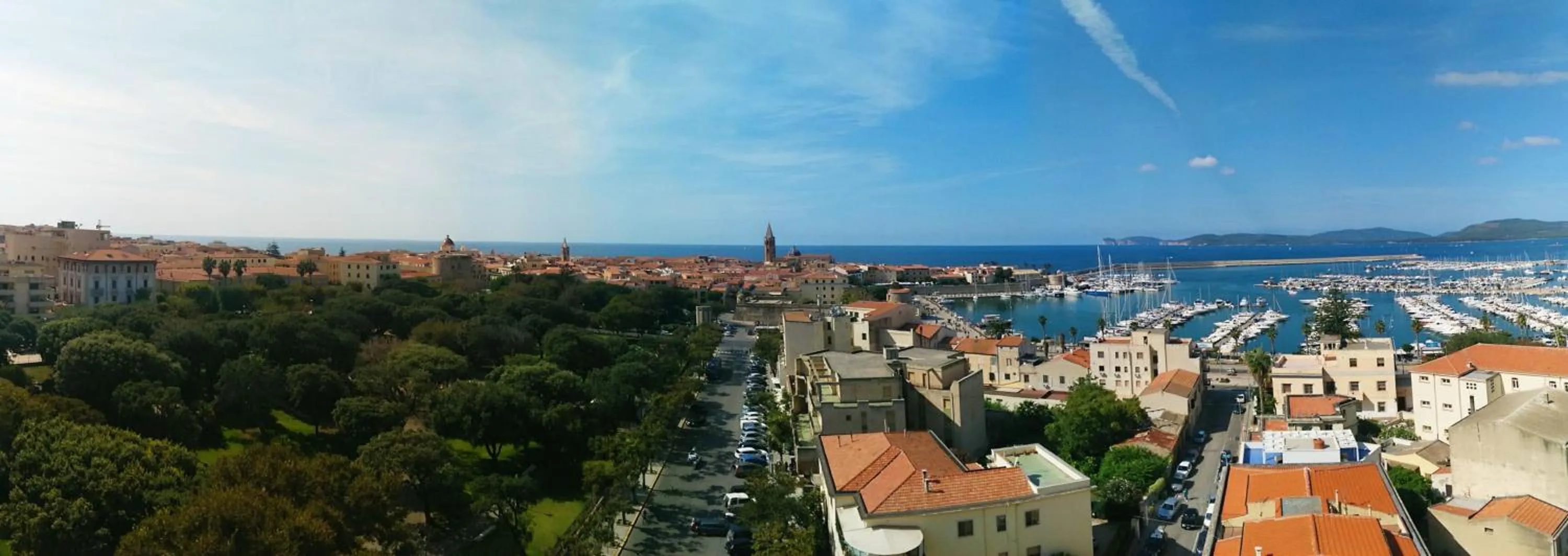 Natural landscape in Alghero Roof Garden