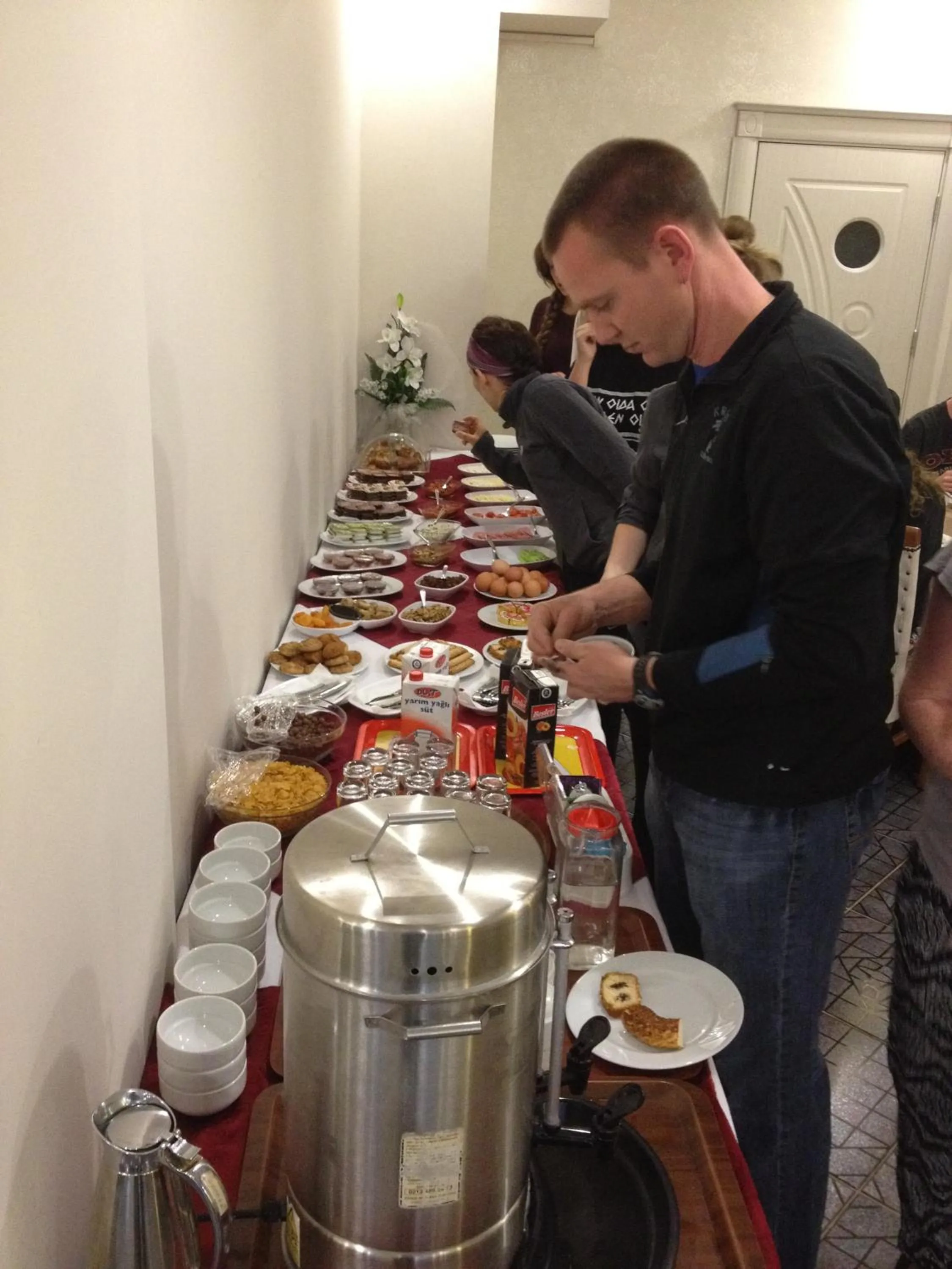 Buffet breakfast in Anil Hotel