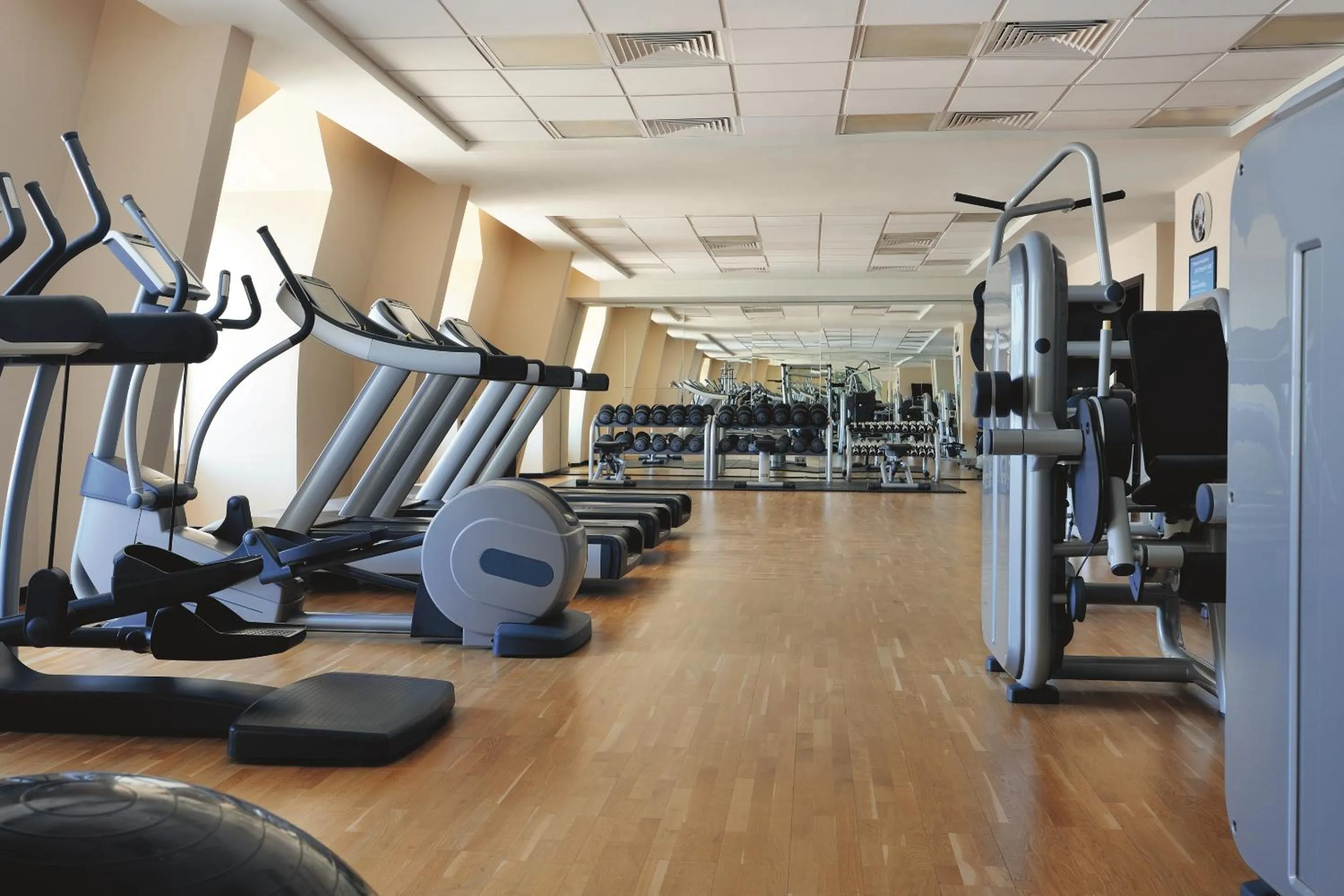 Fitness centre/facilities in Avani Deira Dubai Hotel