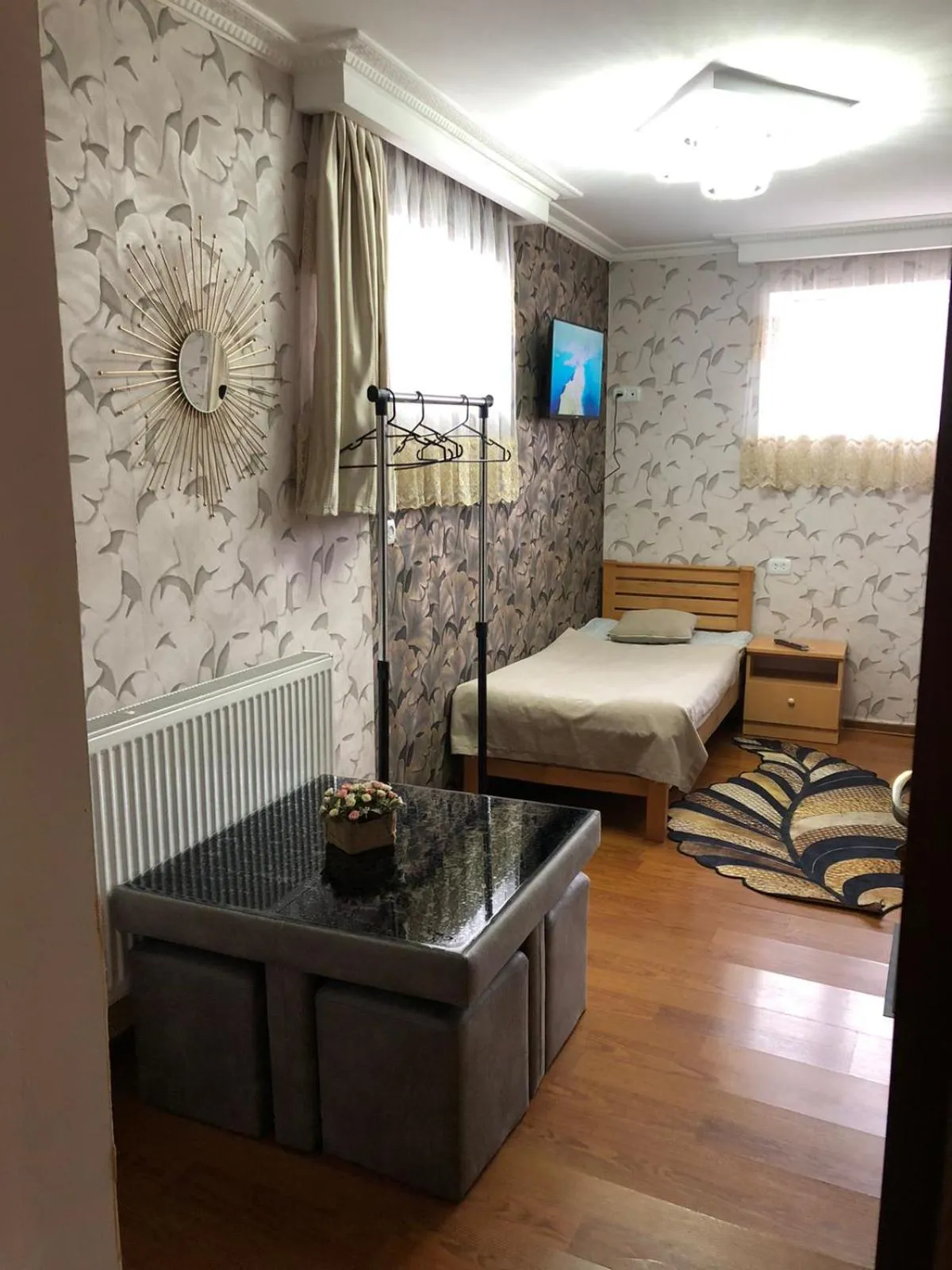 Bed in Guest House Elguja Qushashvili