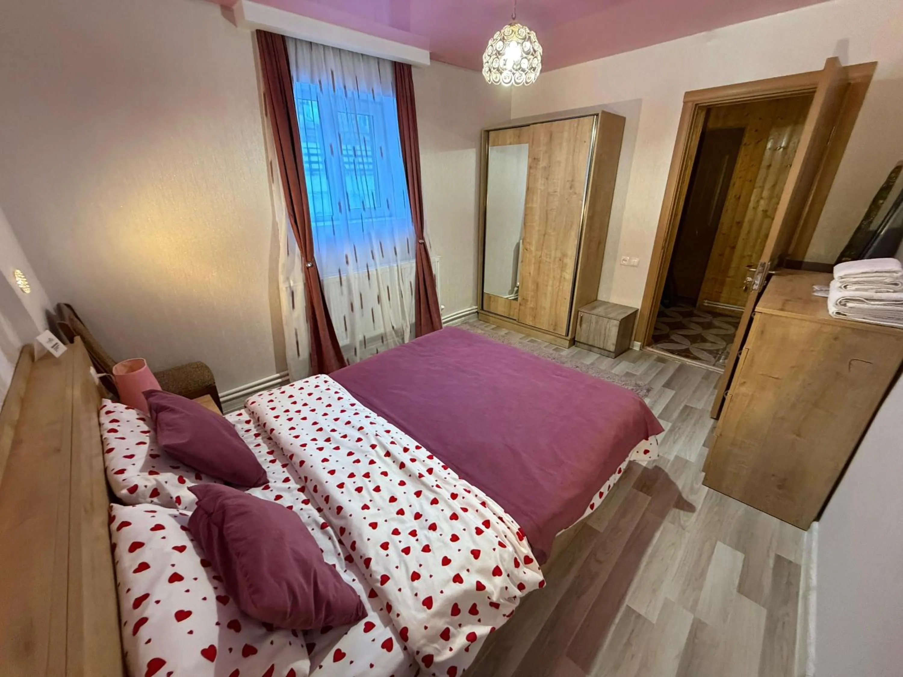 Bed in Guest House Elguja Qushashvili