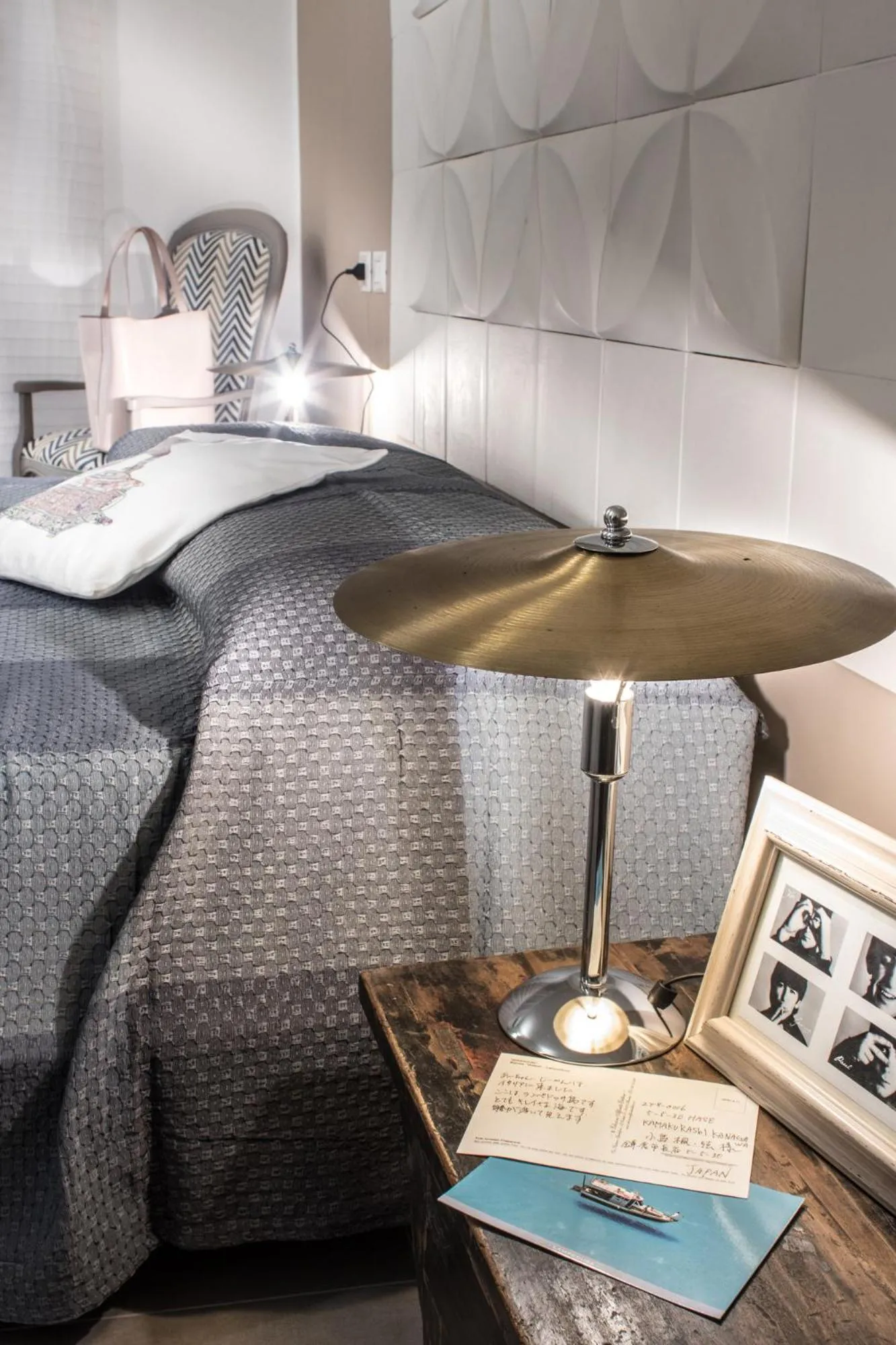 Decorative detail, Bed in Ad Hoc Rooms