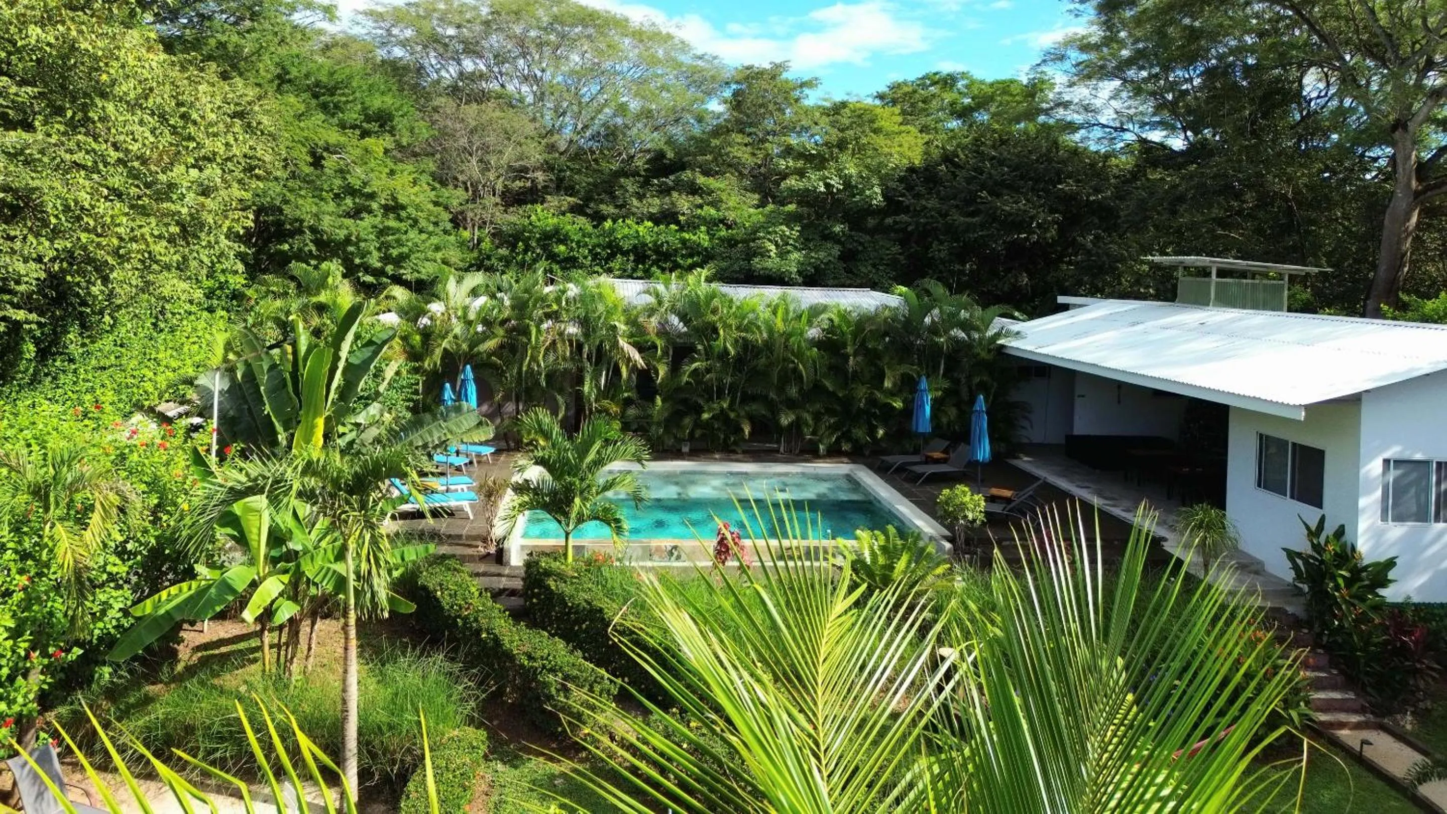 Garden in Tee-K Lodge Tamarindo