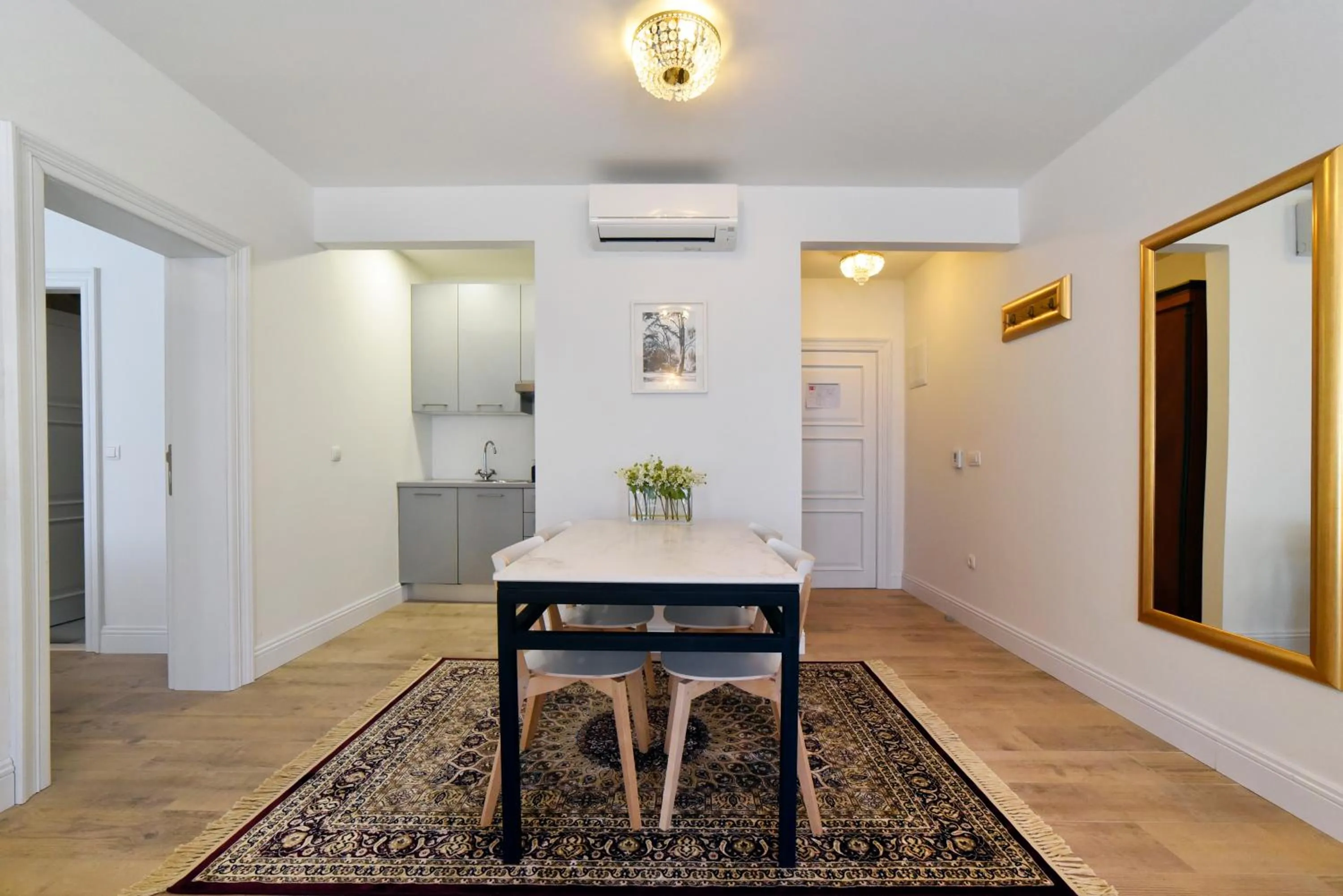 Dining area in Manduša Heritage Apartments