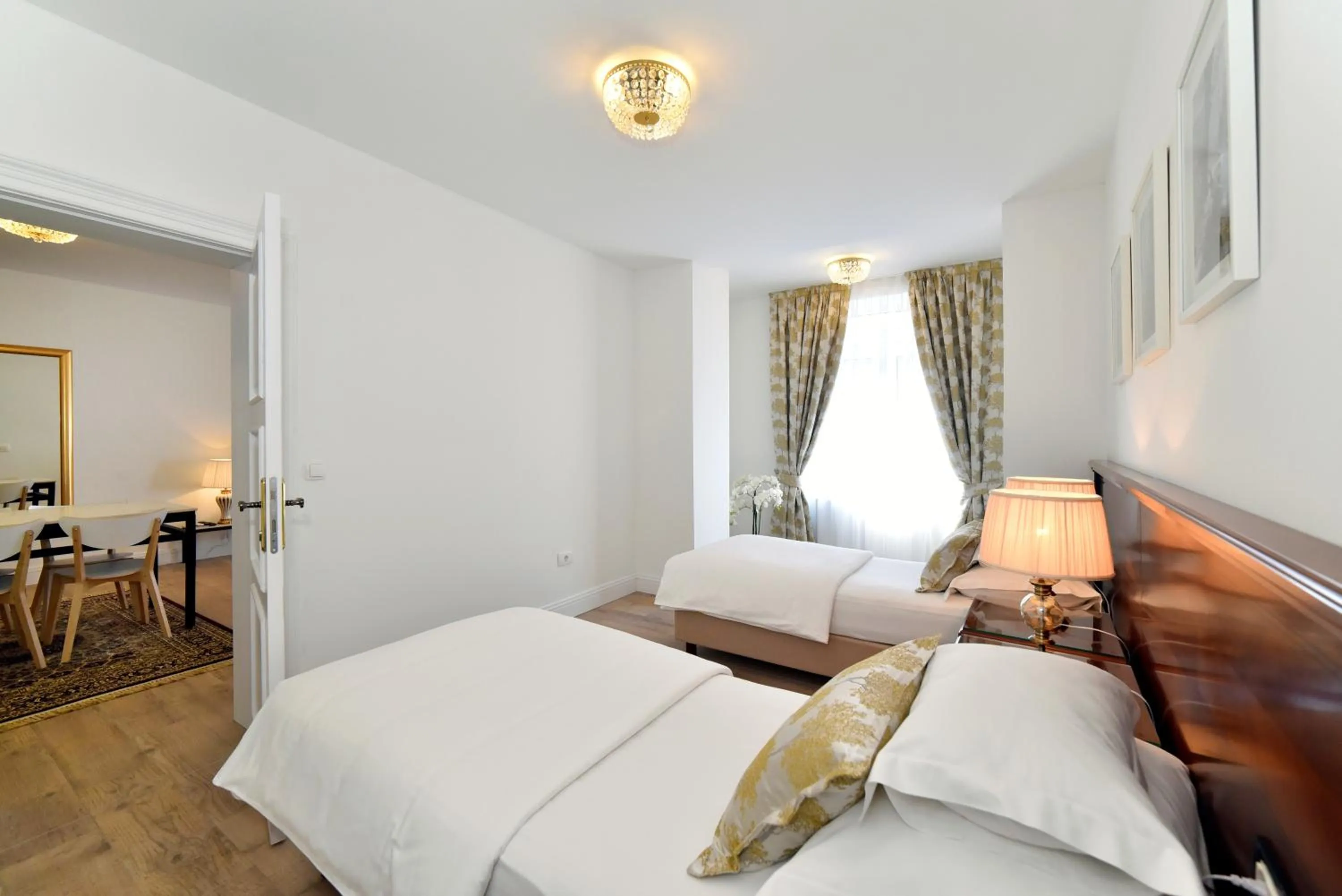 Bedroom in Manduša Heritage Apartments