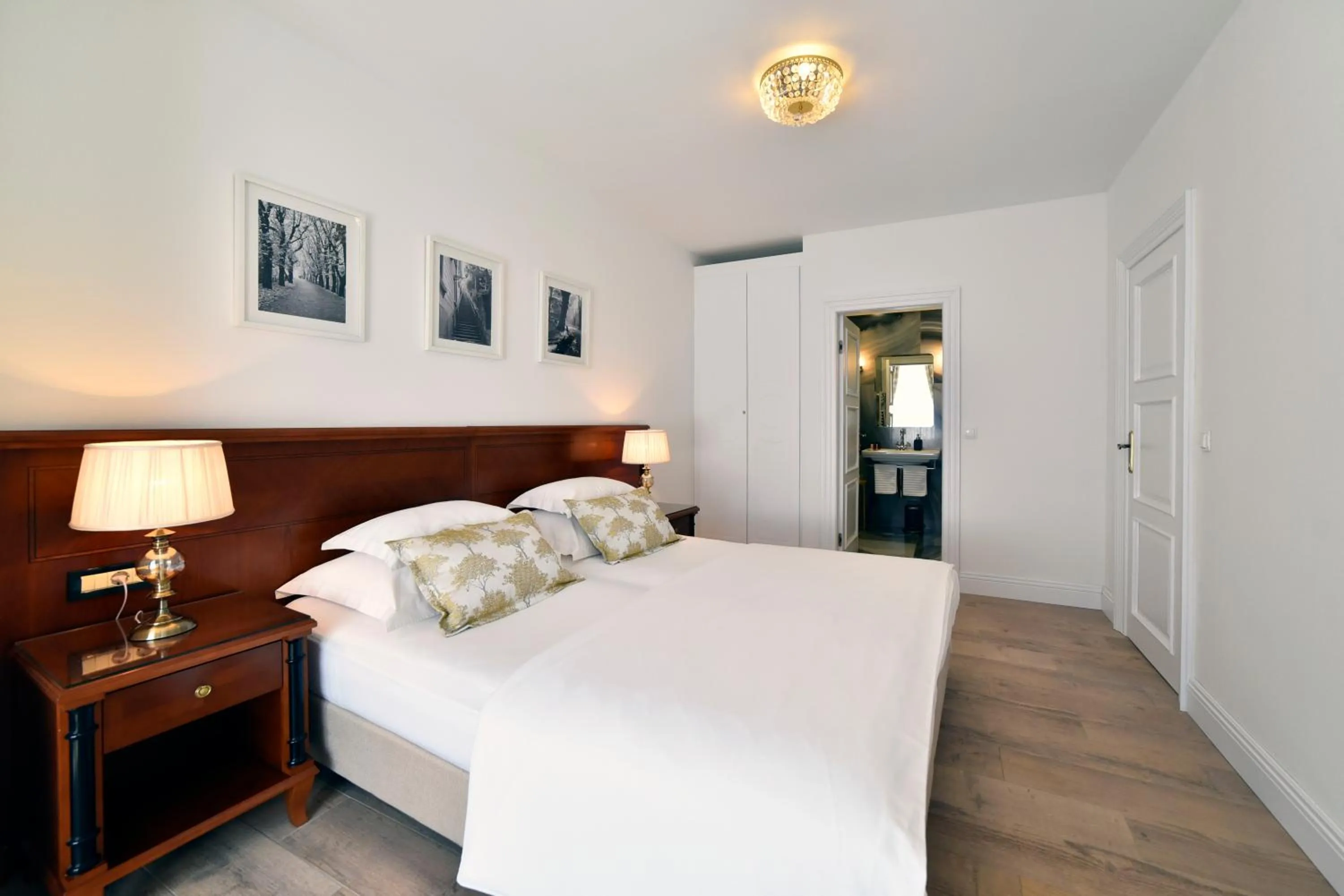 Bedroom in Manduša Heritage Apartments