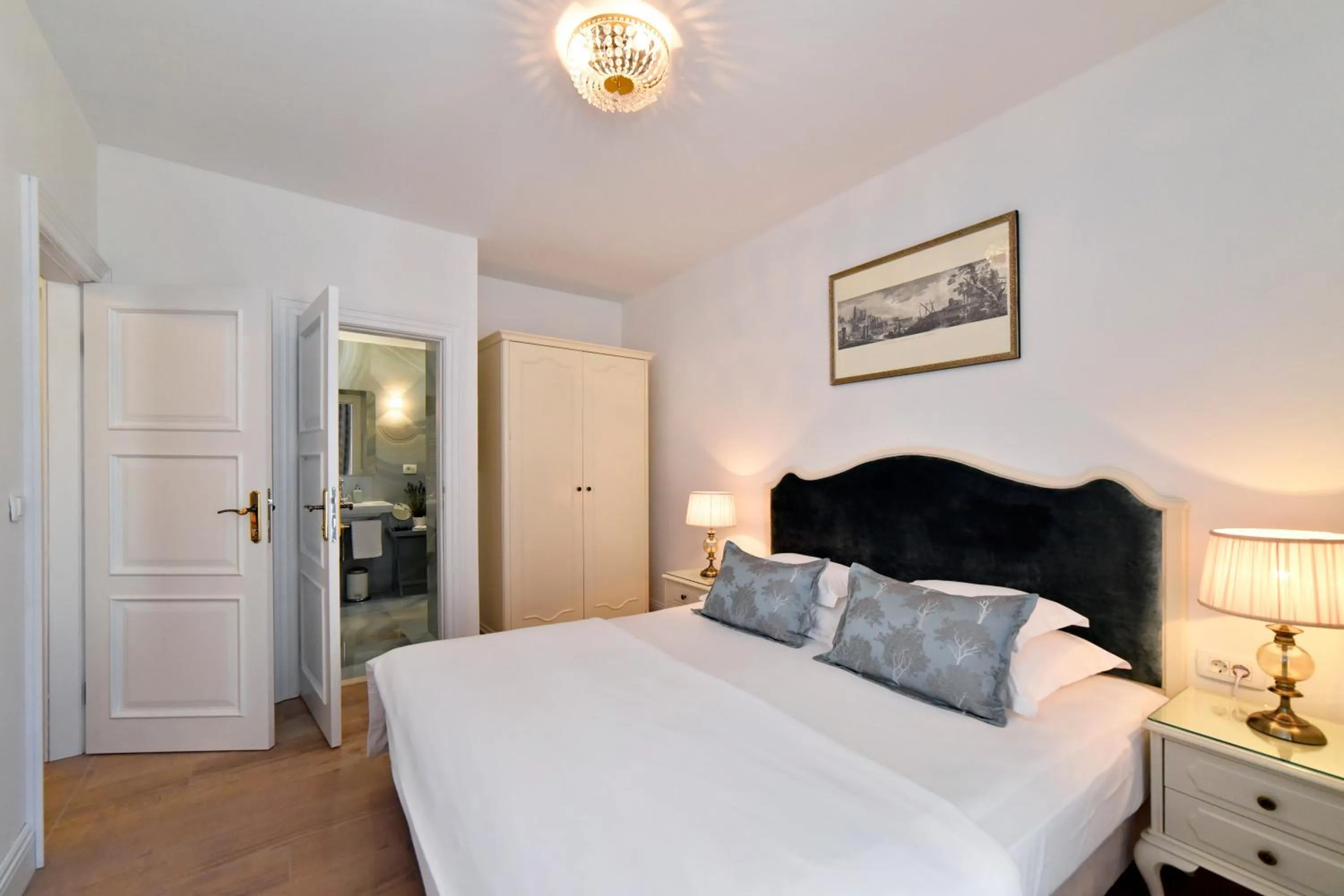 Bedroom in Manduša Heritage Apartments