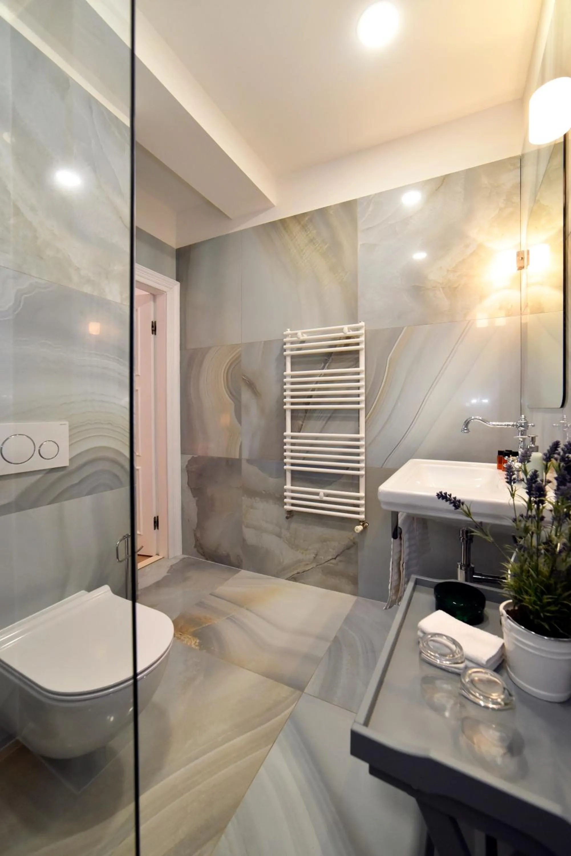 Bathroom in Manduša Heritage Apartments