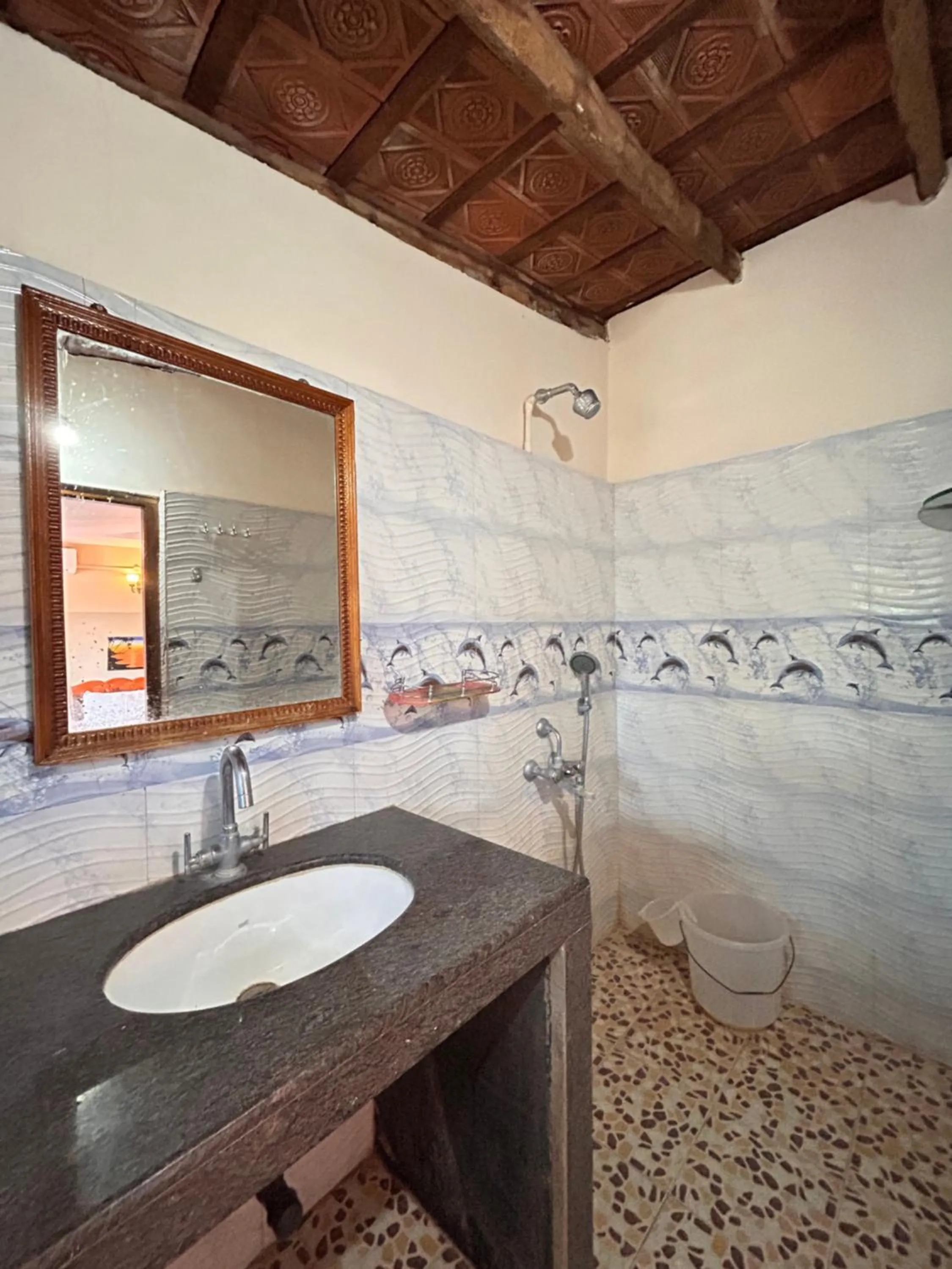 Toilet in Maria Paulo Guest House Bar and Restaurant