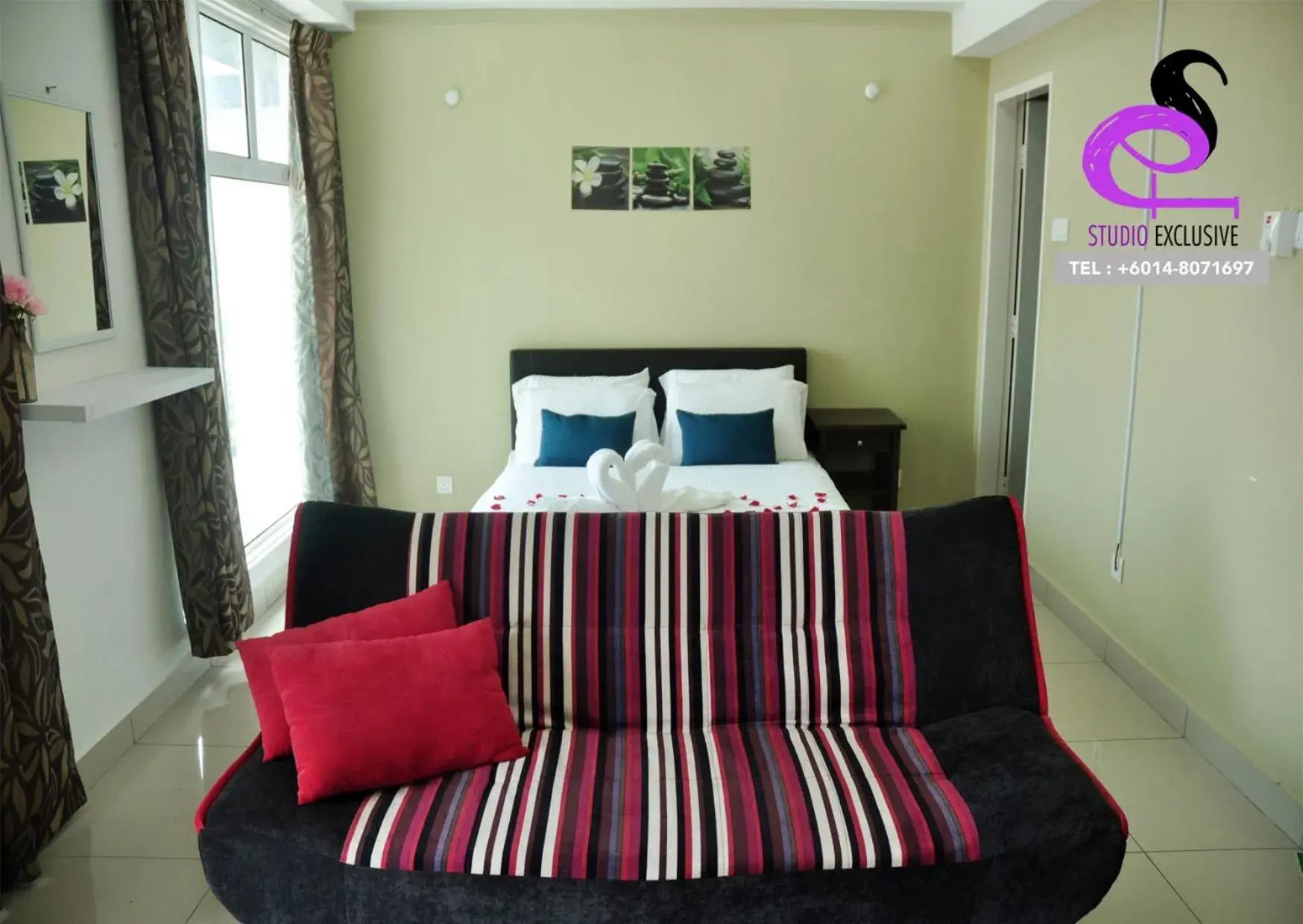 Apartment with Balcony in Studio Exclusive (D'Perdana Condominium) Apartment with Balcony in Studio Exclusive (D'Perdana Condominium)