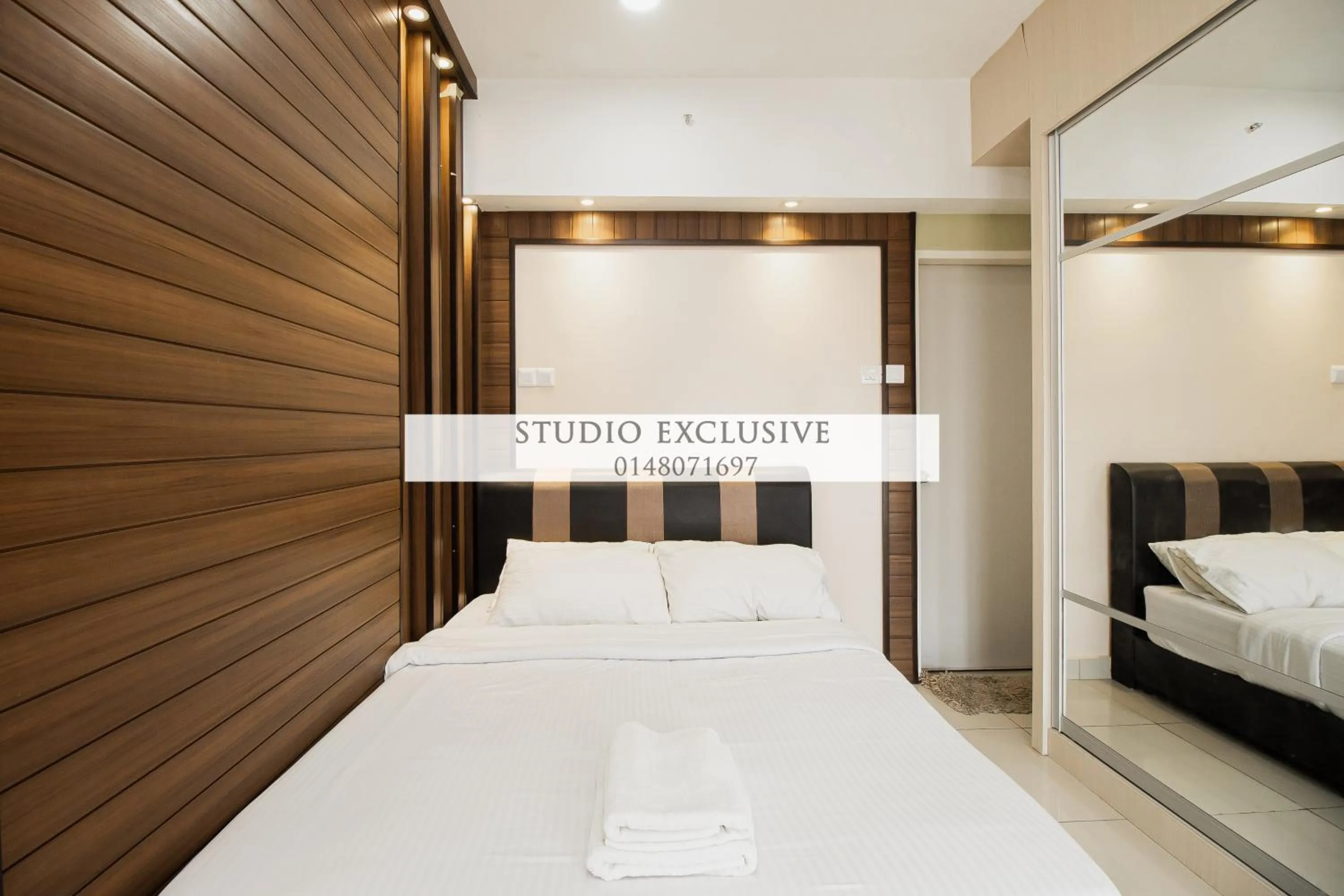 Bed in Studio Exclusive (D'Perdana Condominium)
