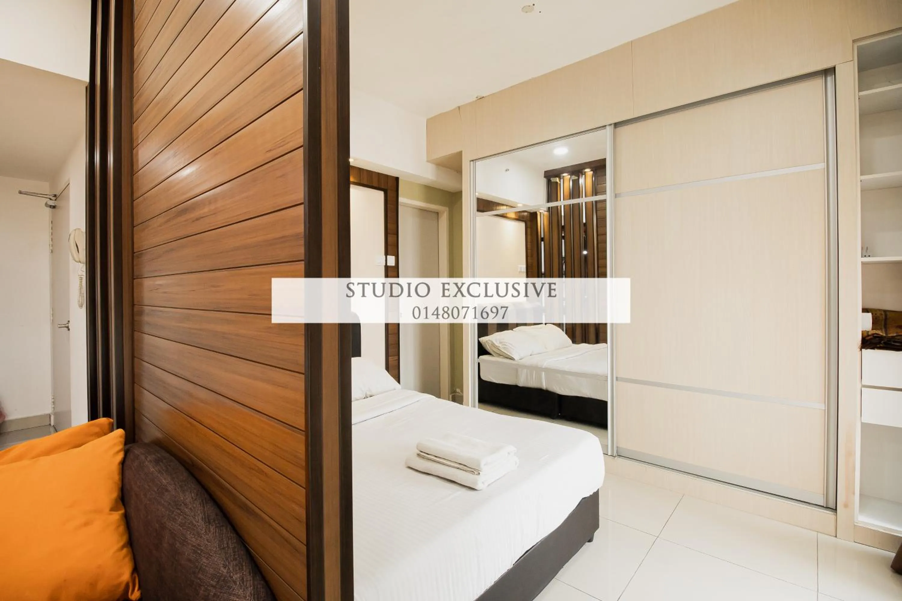 Bed in Studio Exclusive (D'Perdana Condominium)