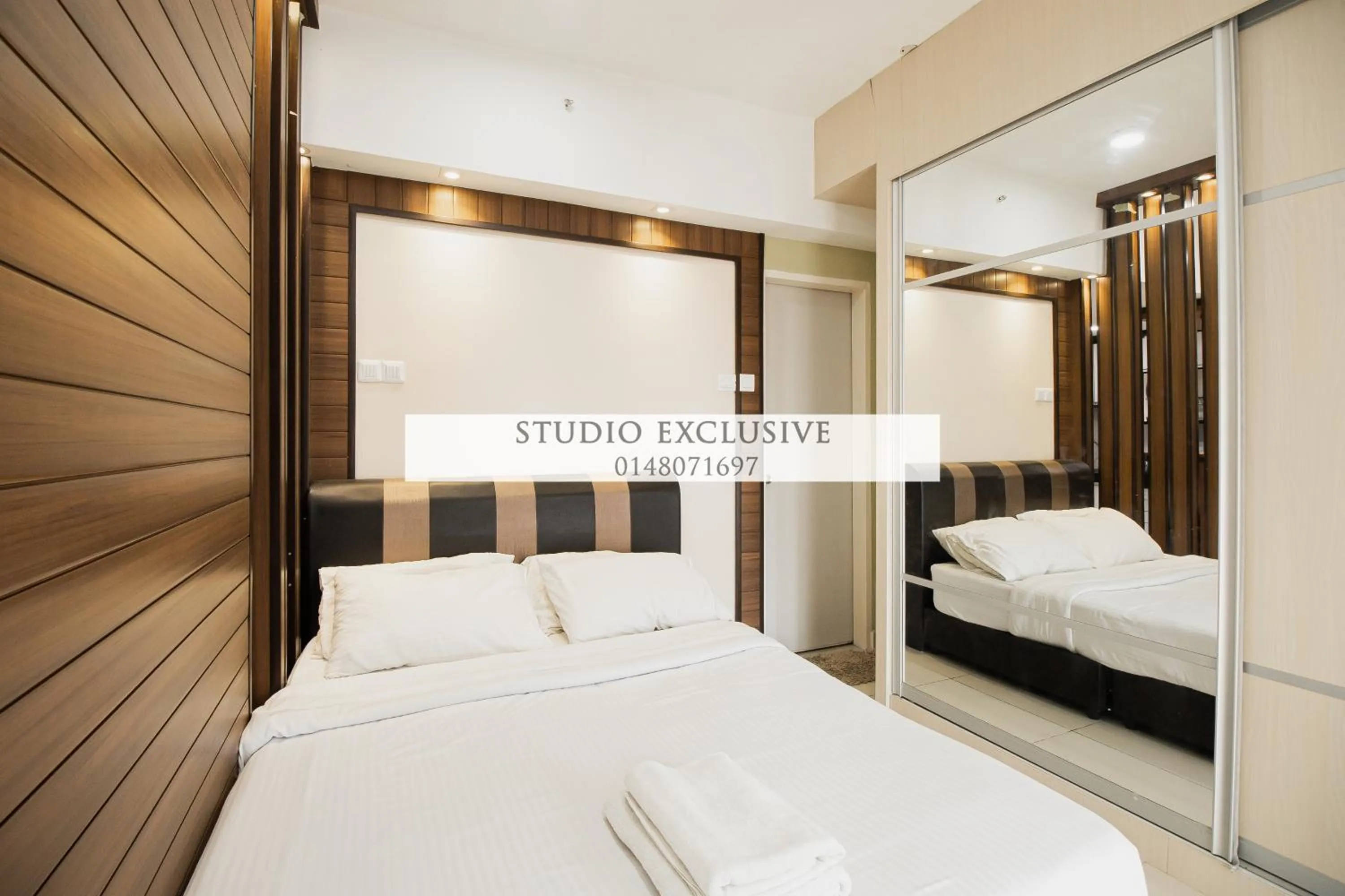 Bed in Studio Exclusive (D'Perdana Condominium)