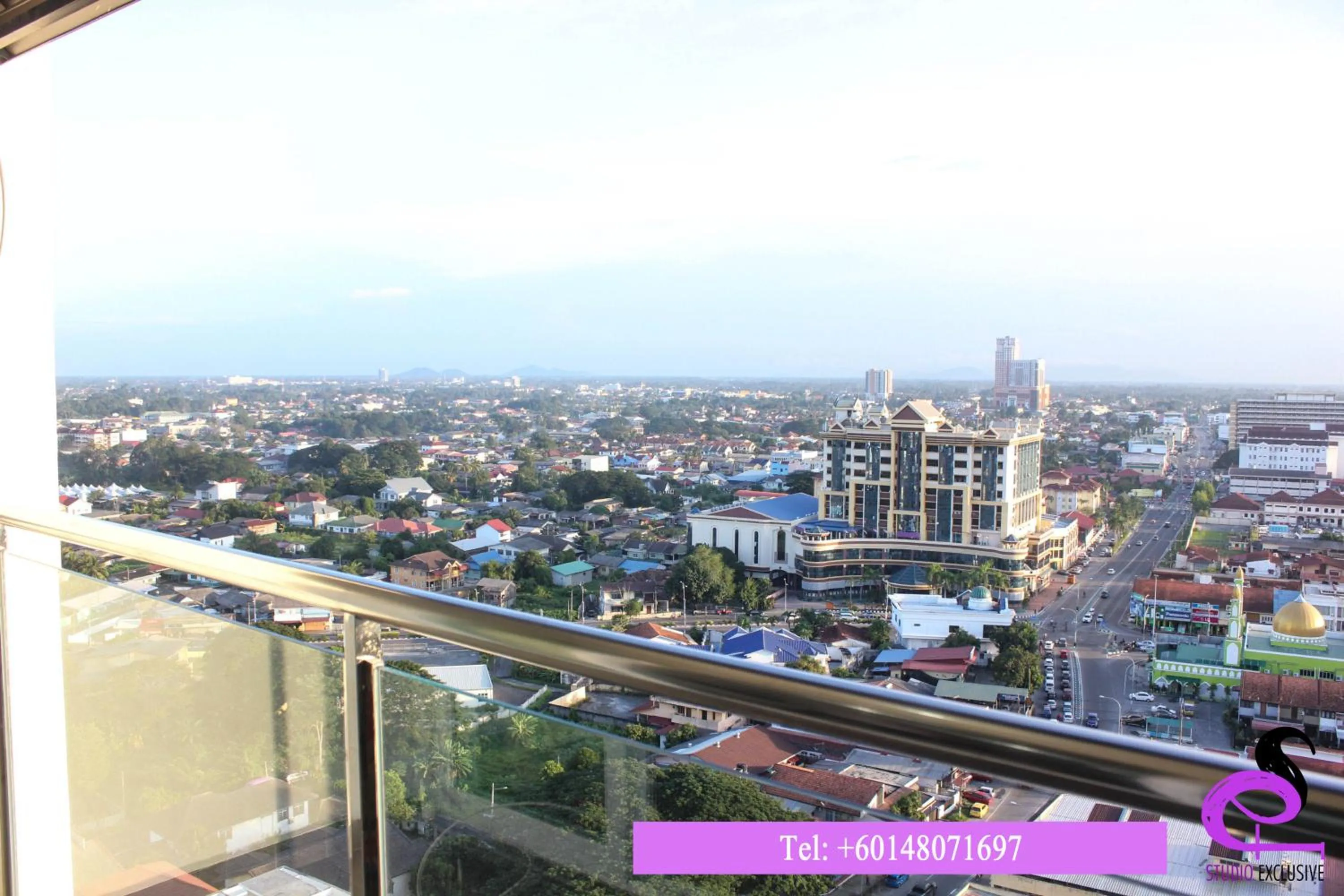 City view in Studio Exclusive (D'Perdana Condominium)