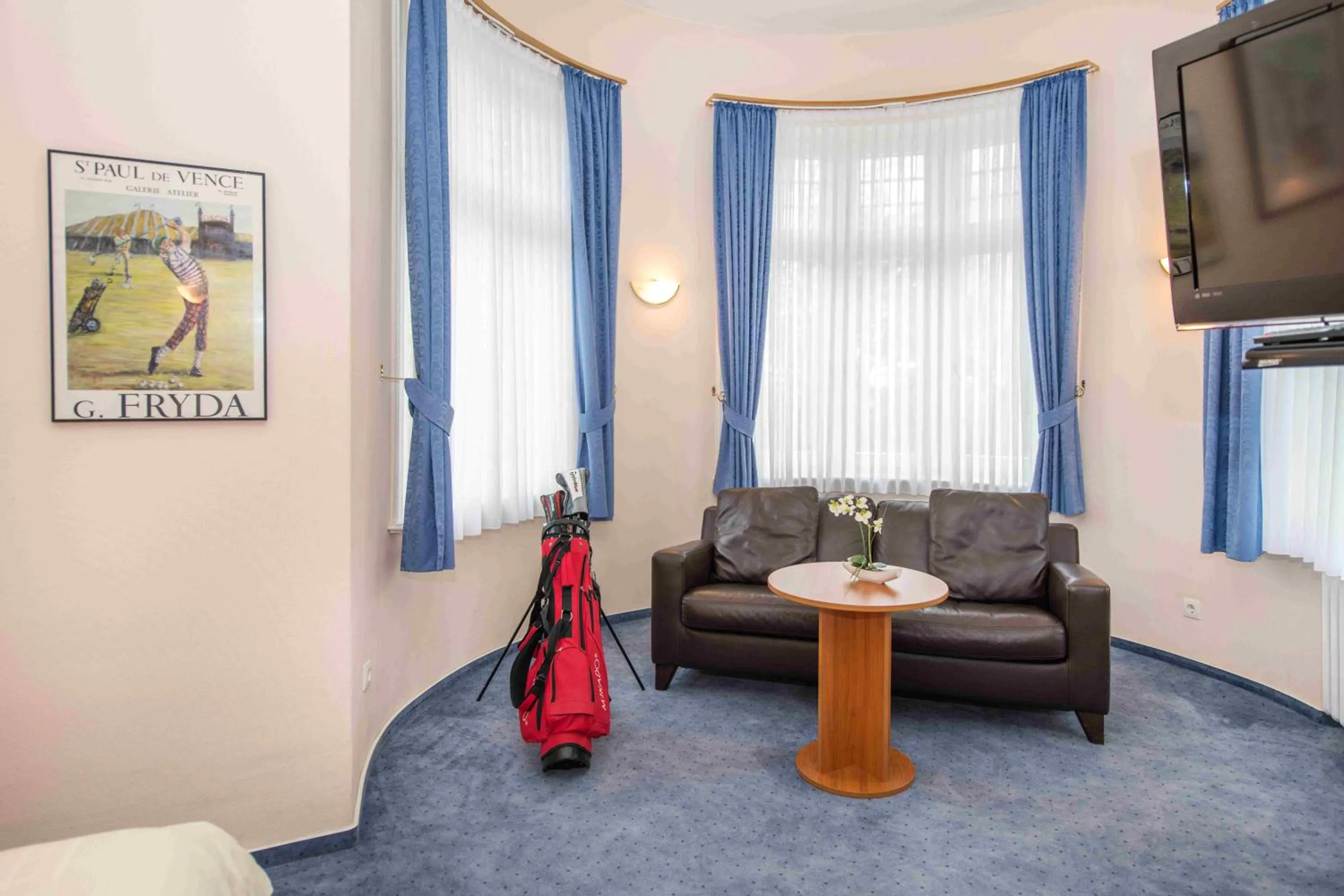 Seating area in Golfhotel Denzerheide