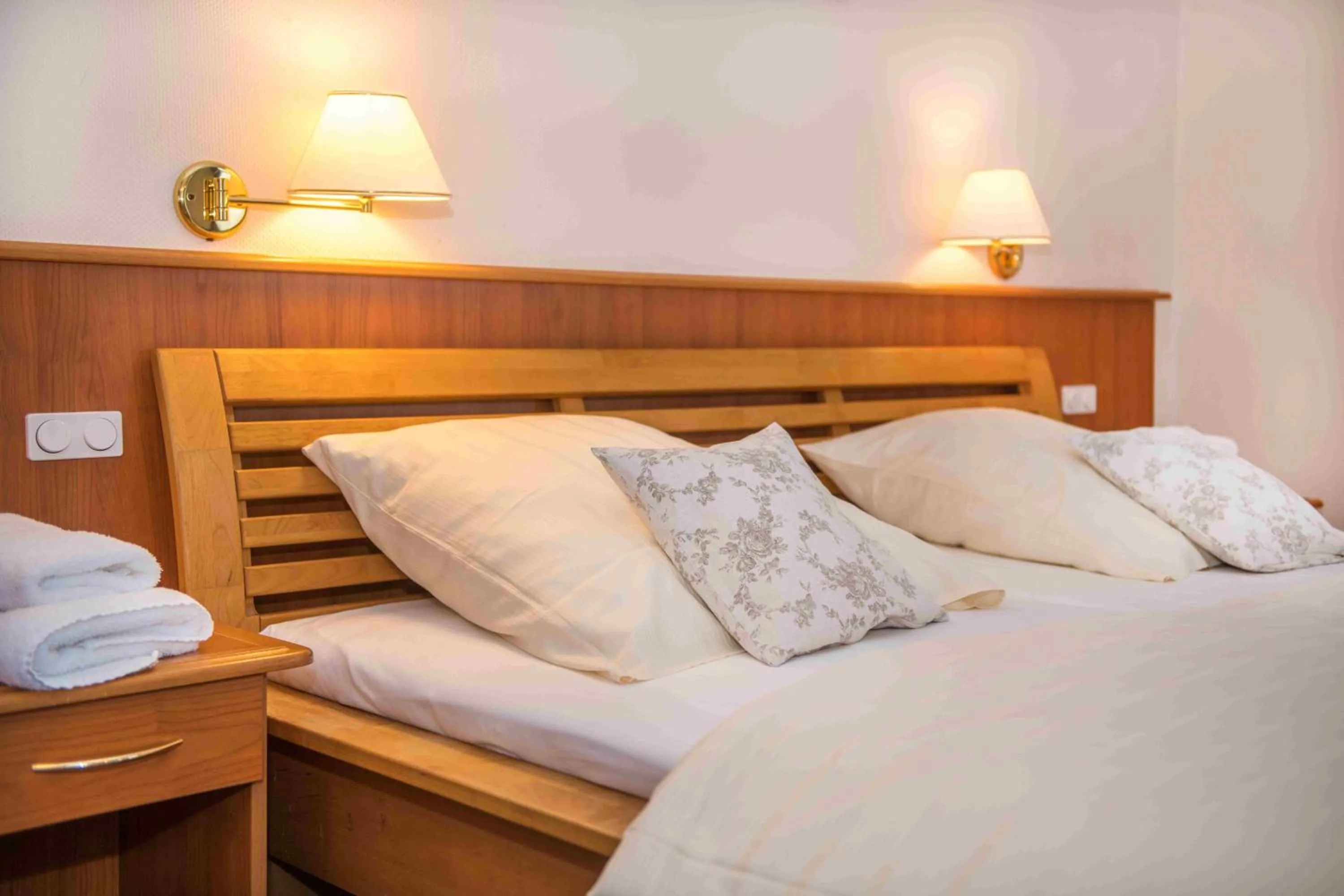 Bed in Golfhotel Denzerheide