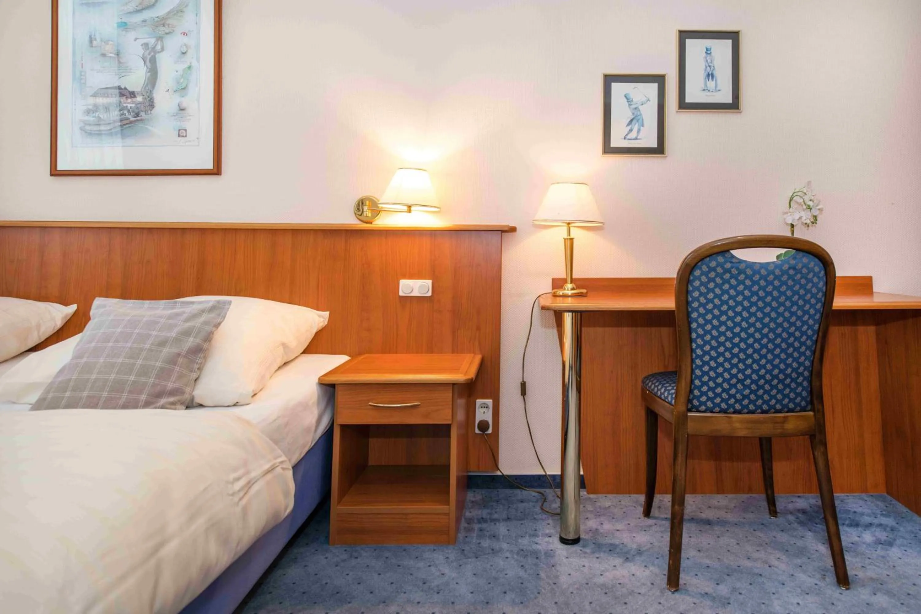 Bed in Golfhotel Denzerheide