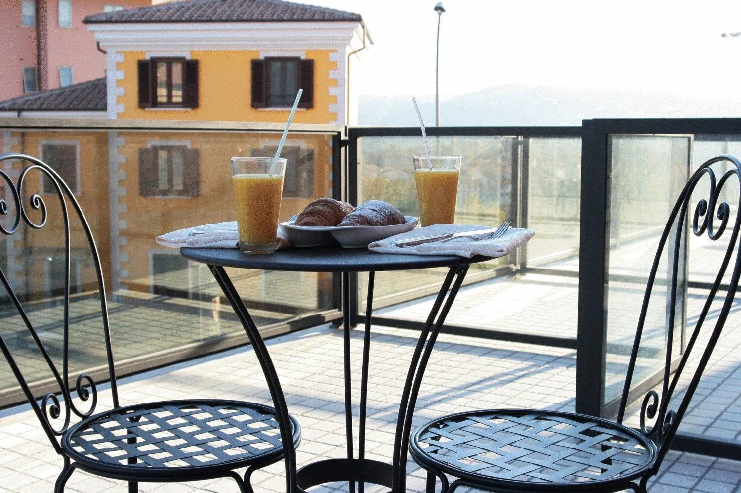 Balcony/Terrace in Hotel Il Duca Del Sannio