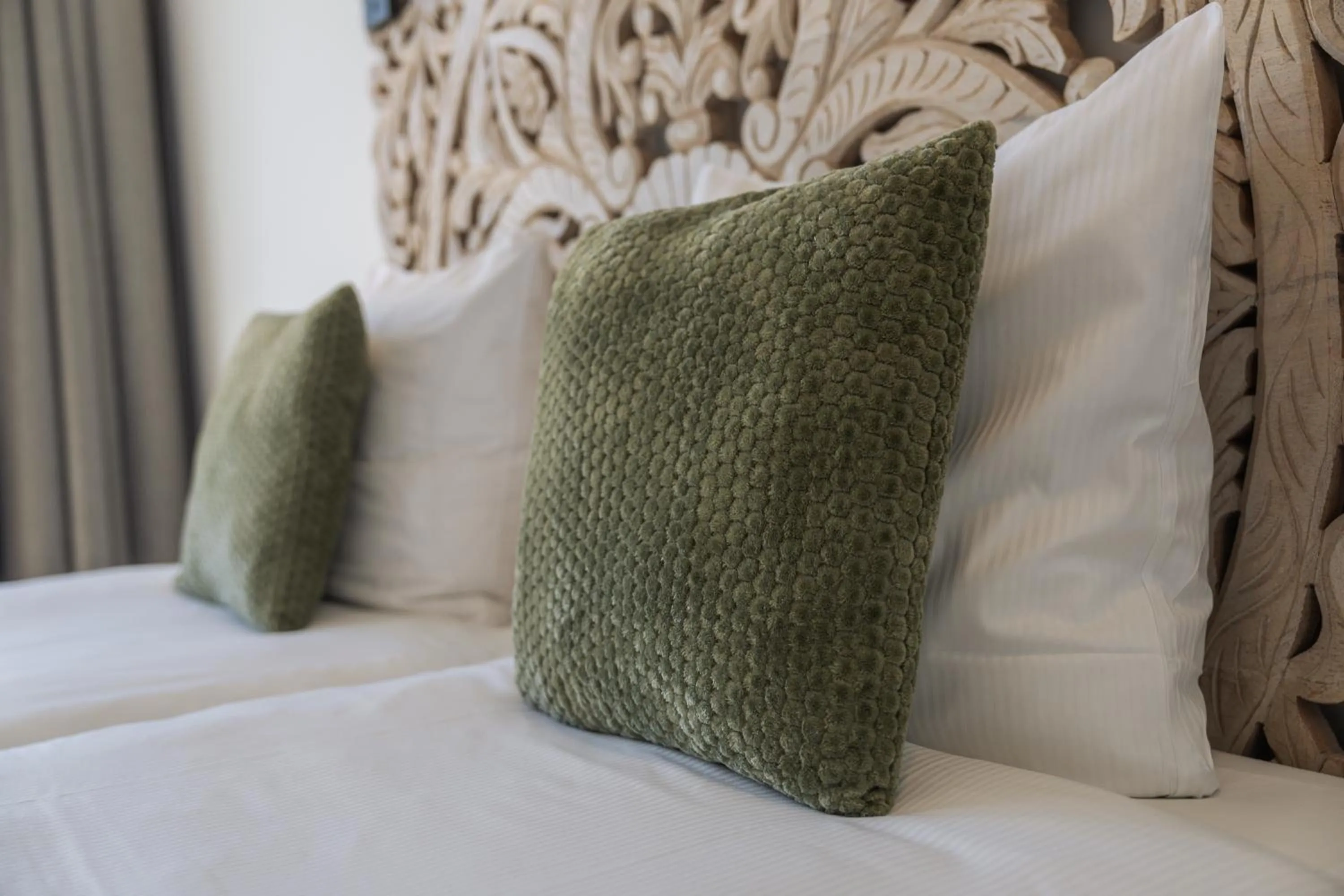 Bedroom, Bed in Strandhotel Dennenbos