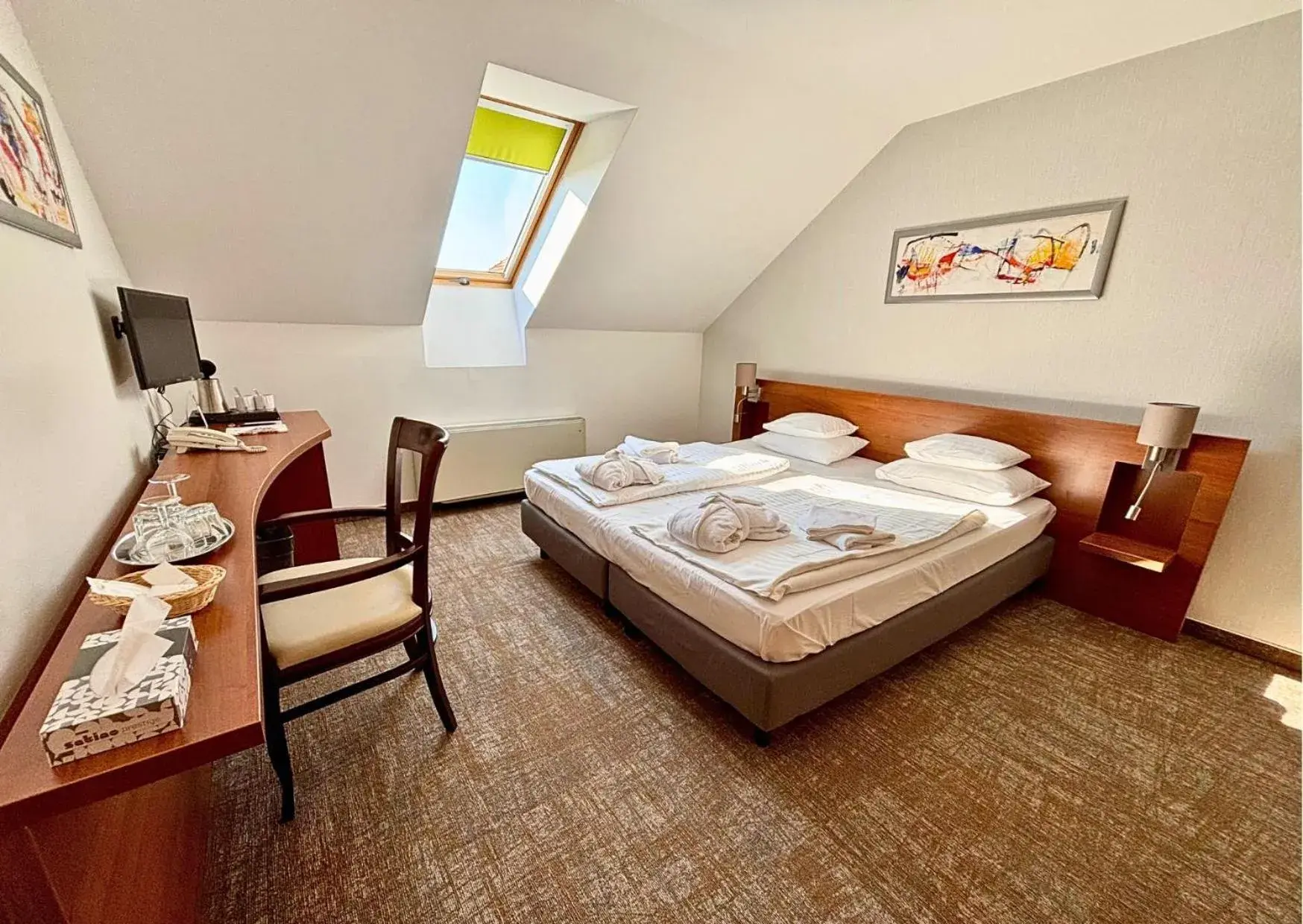 Budget Double Room - single occupancy in Zenit Wellness Hotel Balaton Budget Double Room - single occupancy in Zenit Wellness Hotel Balaton