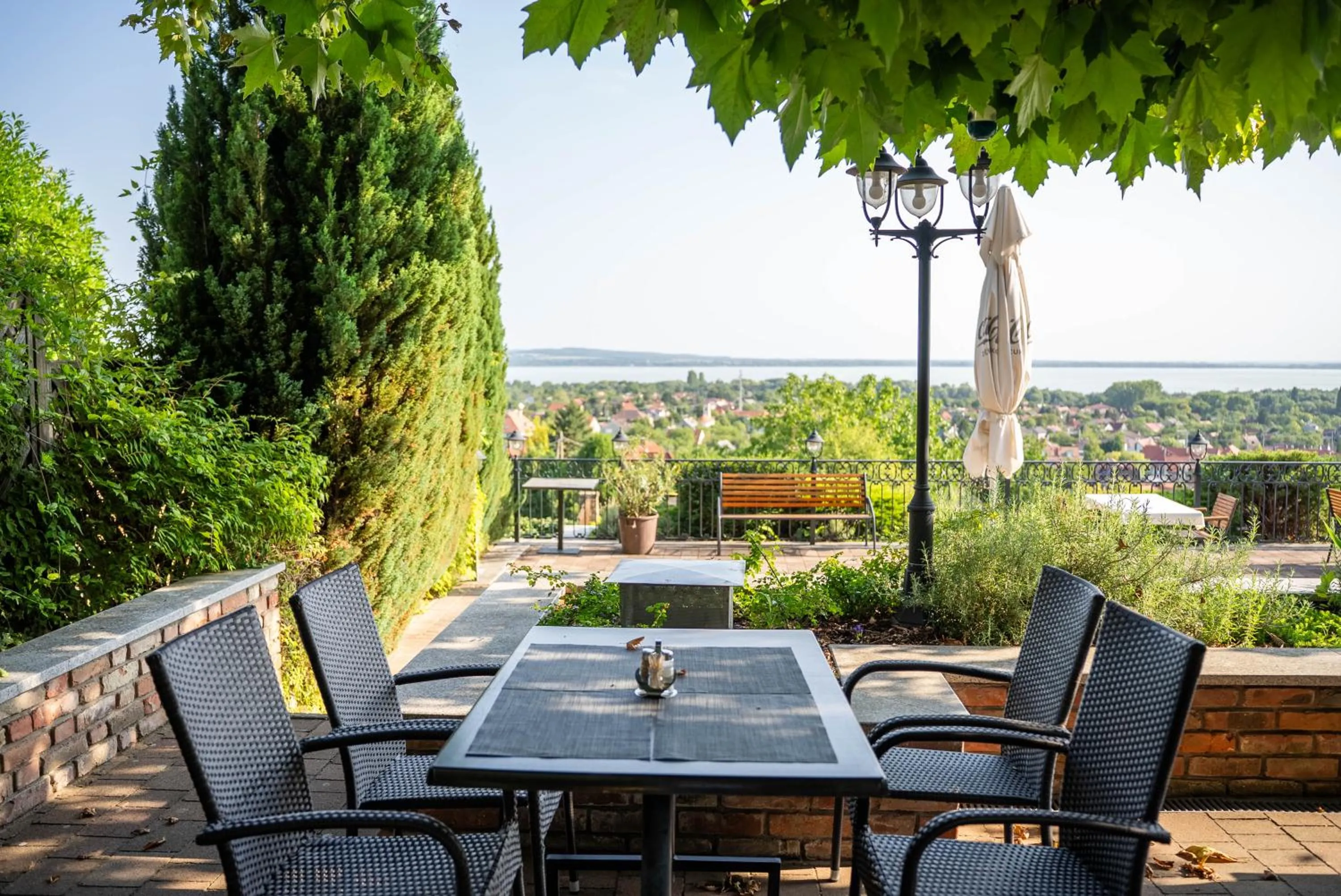 Balcony/Terrace in Zenit Wellness Hotel Balaton