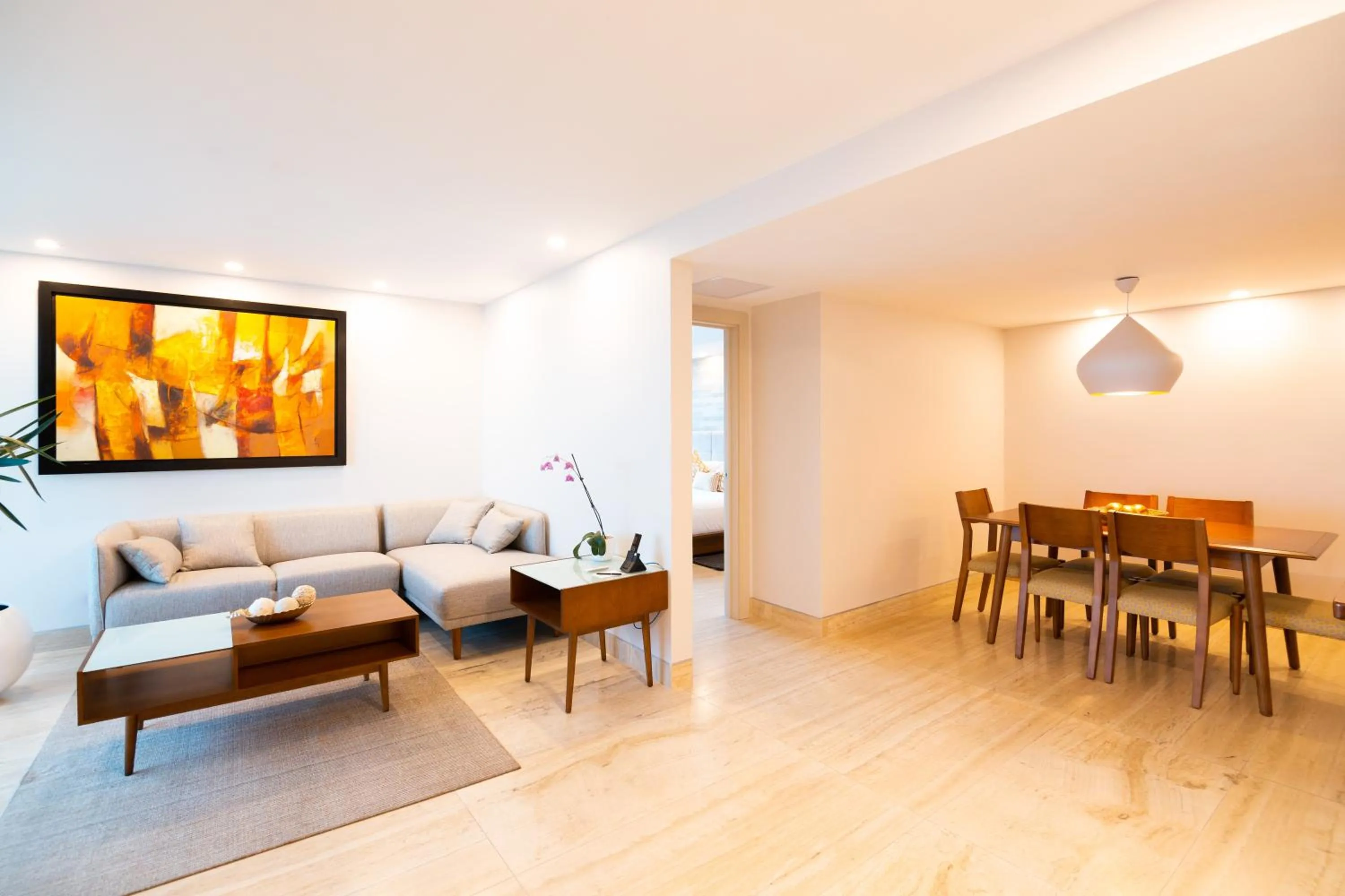 Living room in Oro Verde Manta