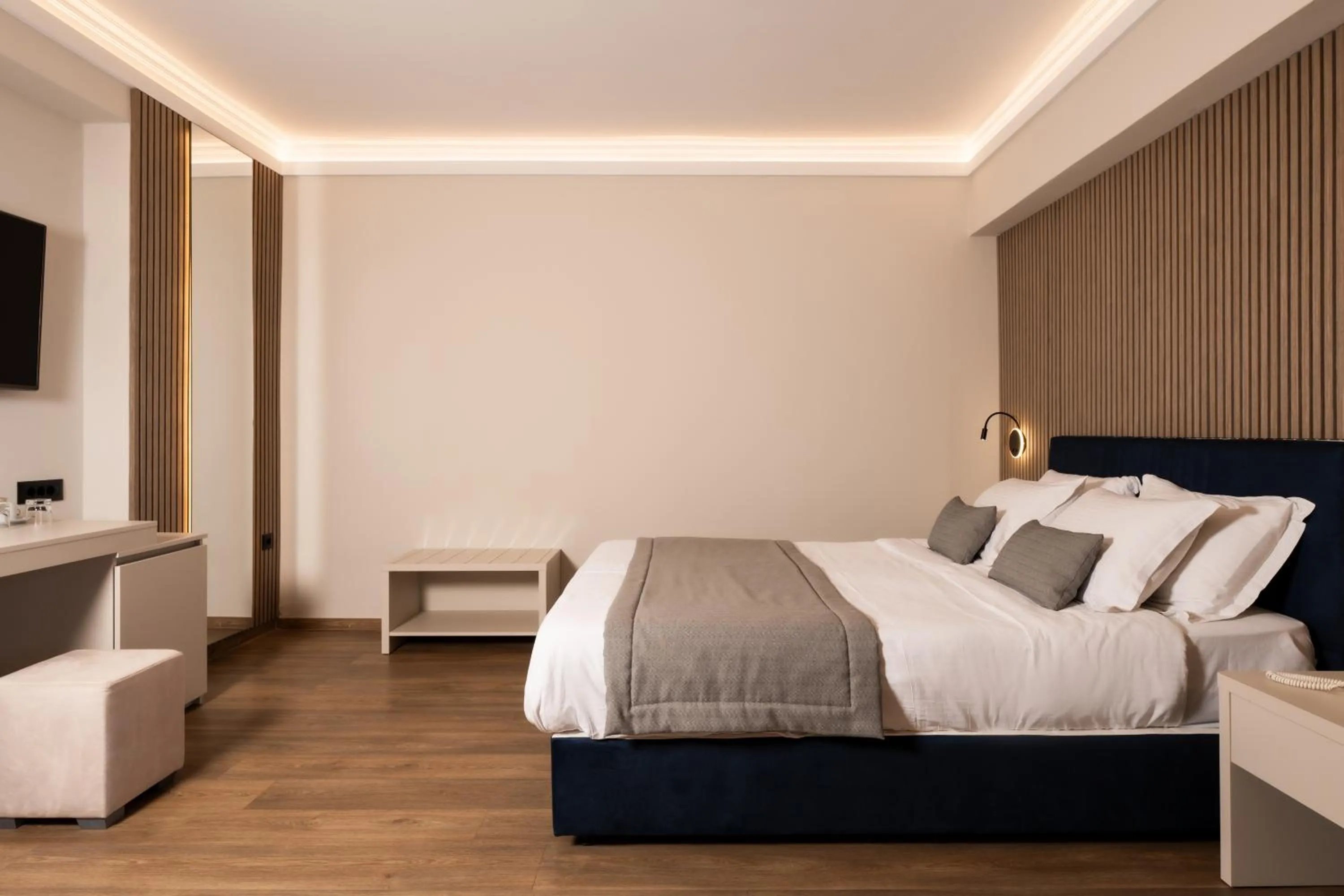 Bed in Palatino Hotel