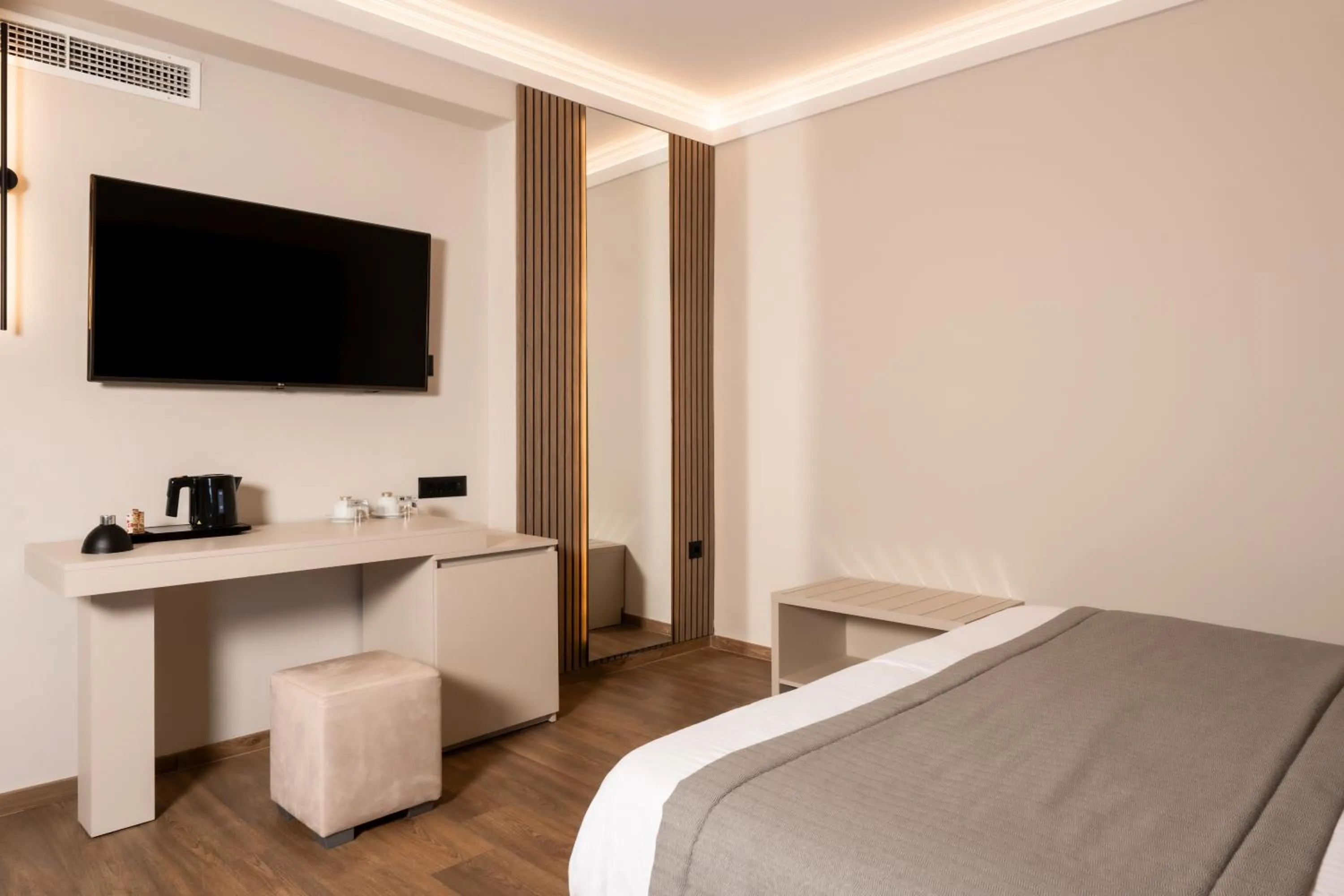 Bed in Palatino Hotel