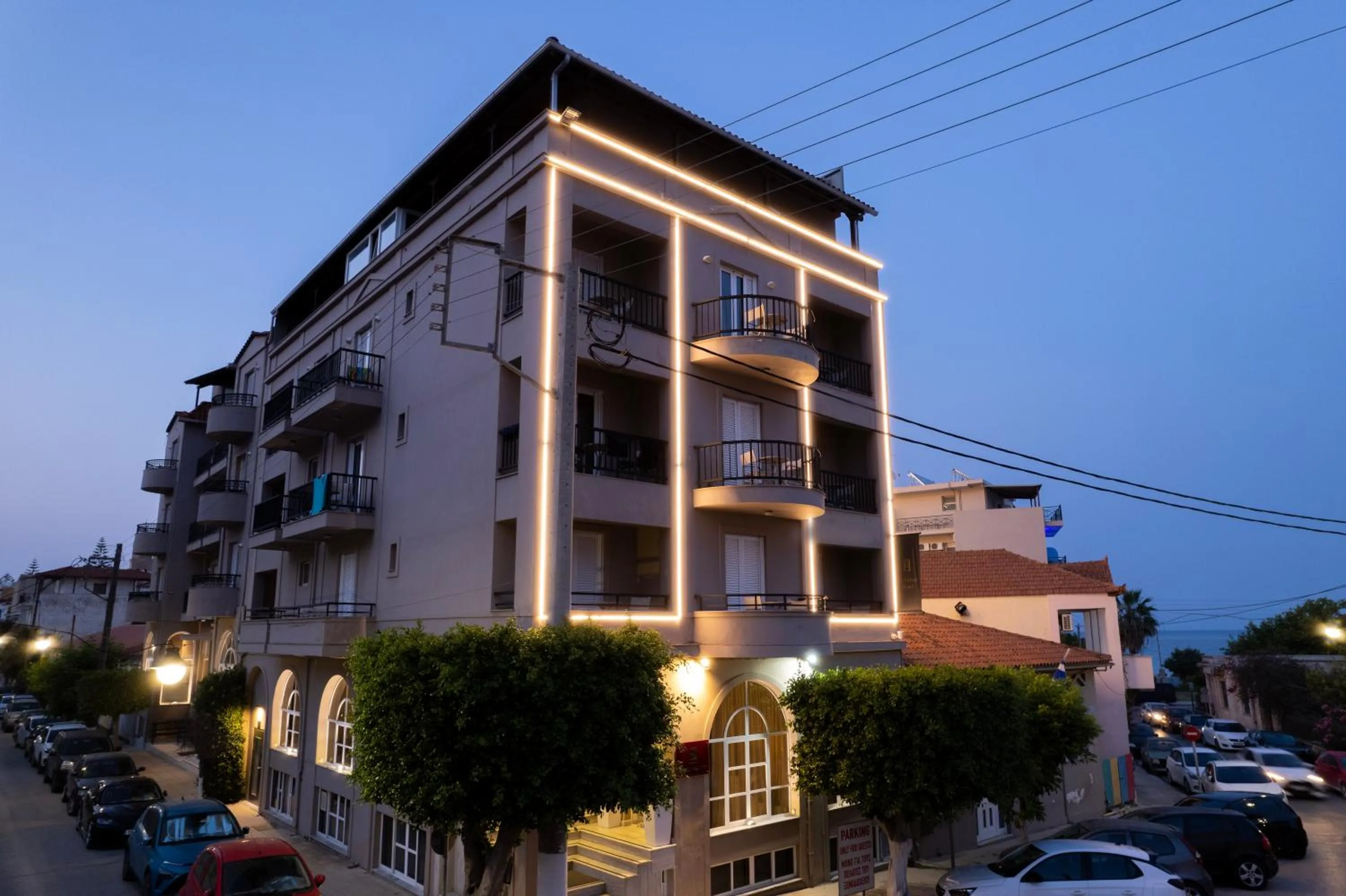 Property building in Palatino Hotel