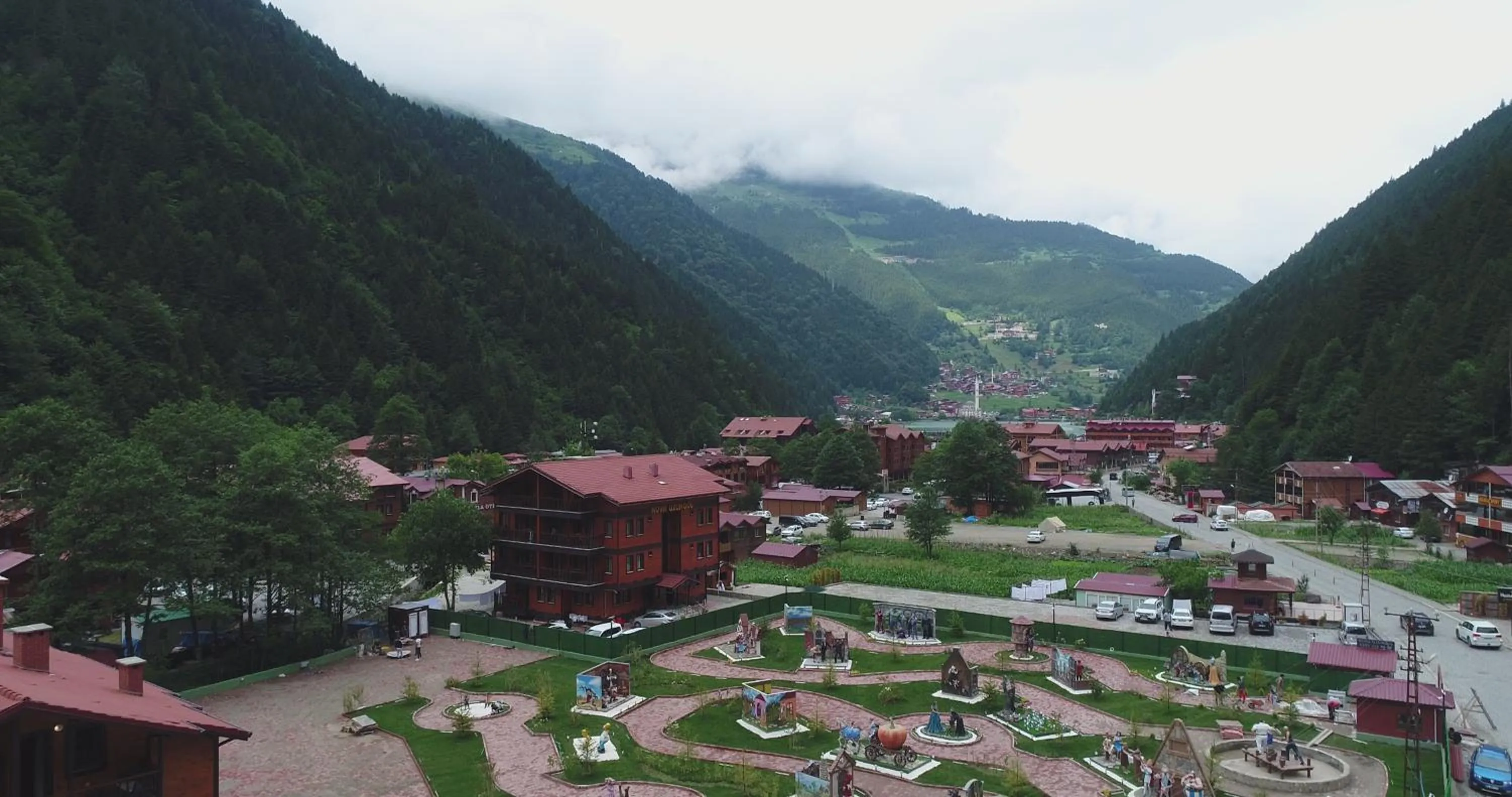 Bird's eye view in Nova Uzungöl