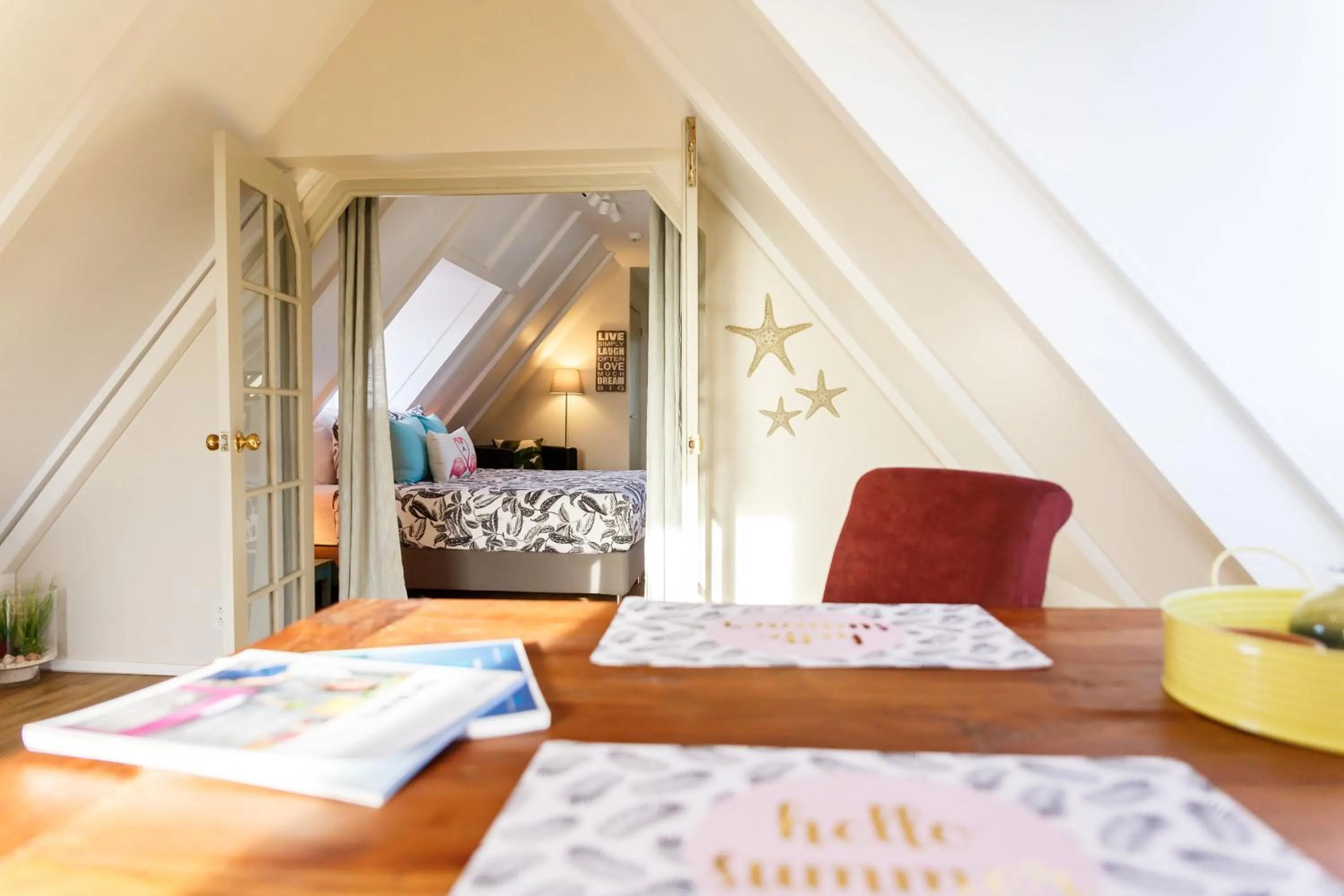 Coffee/tea facilities, Bed in Aruba Boutique Apartments - Adults Only