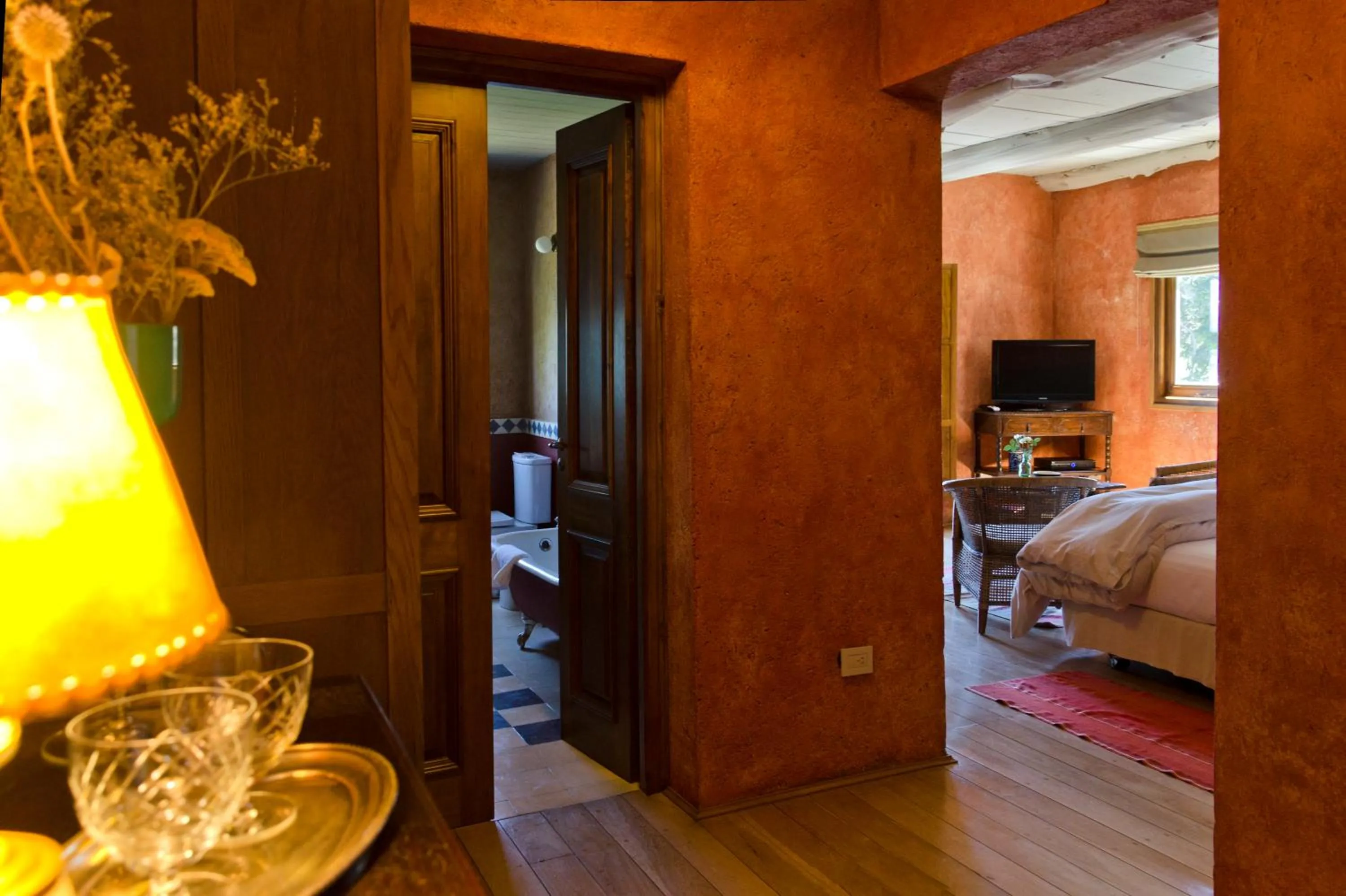 Living room, Bed in Luma Casa De Montaña