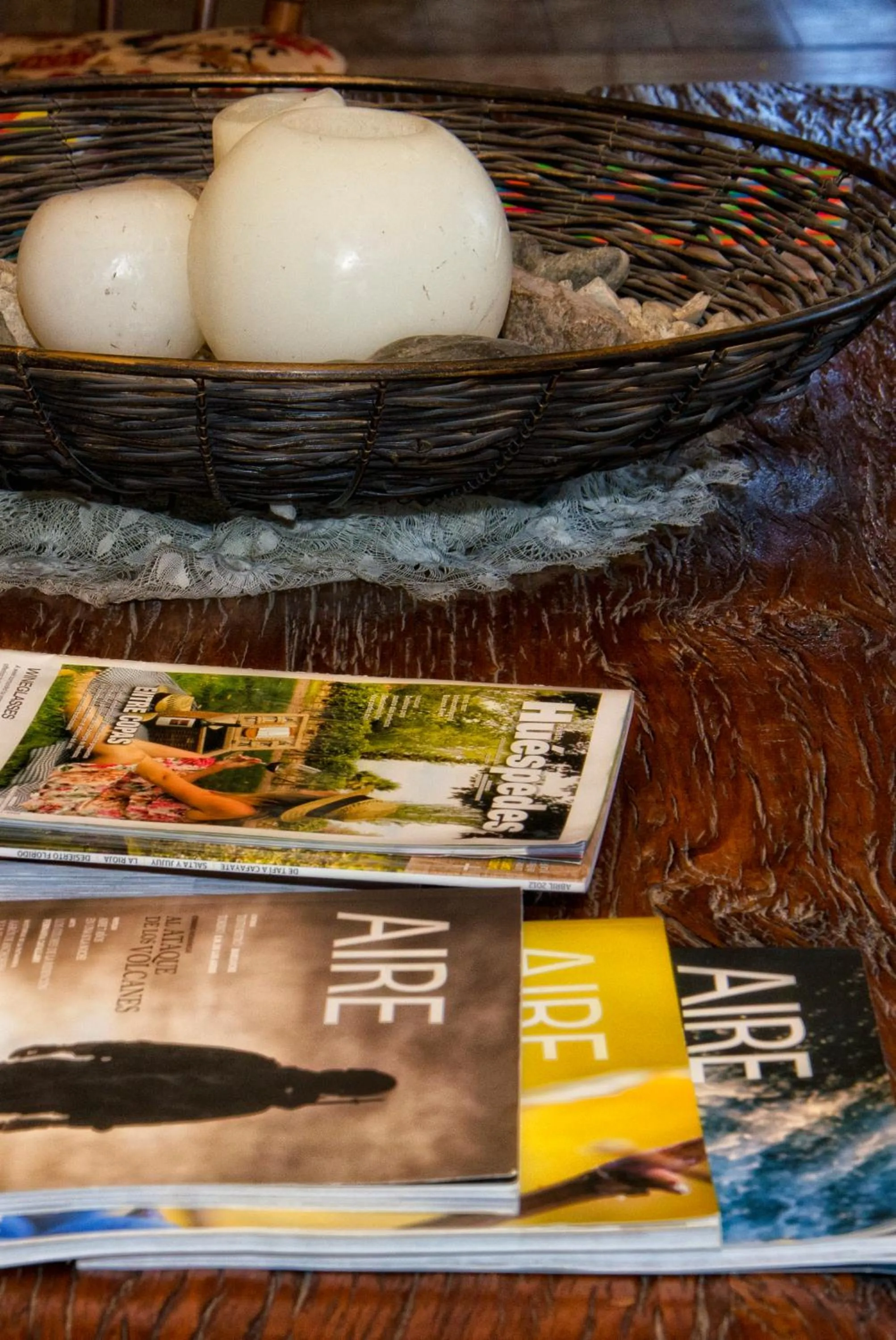 Decorative detail in Luma Casa De Montaña