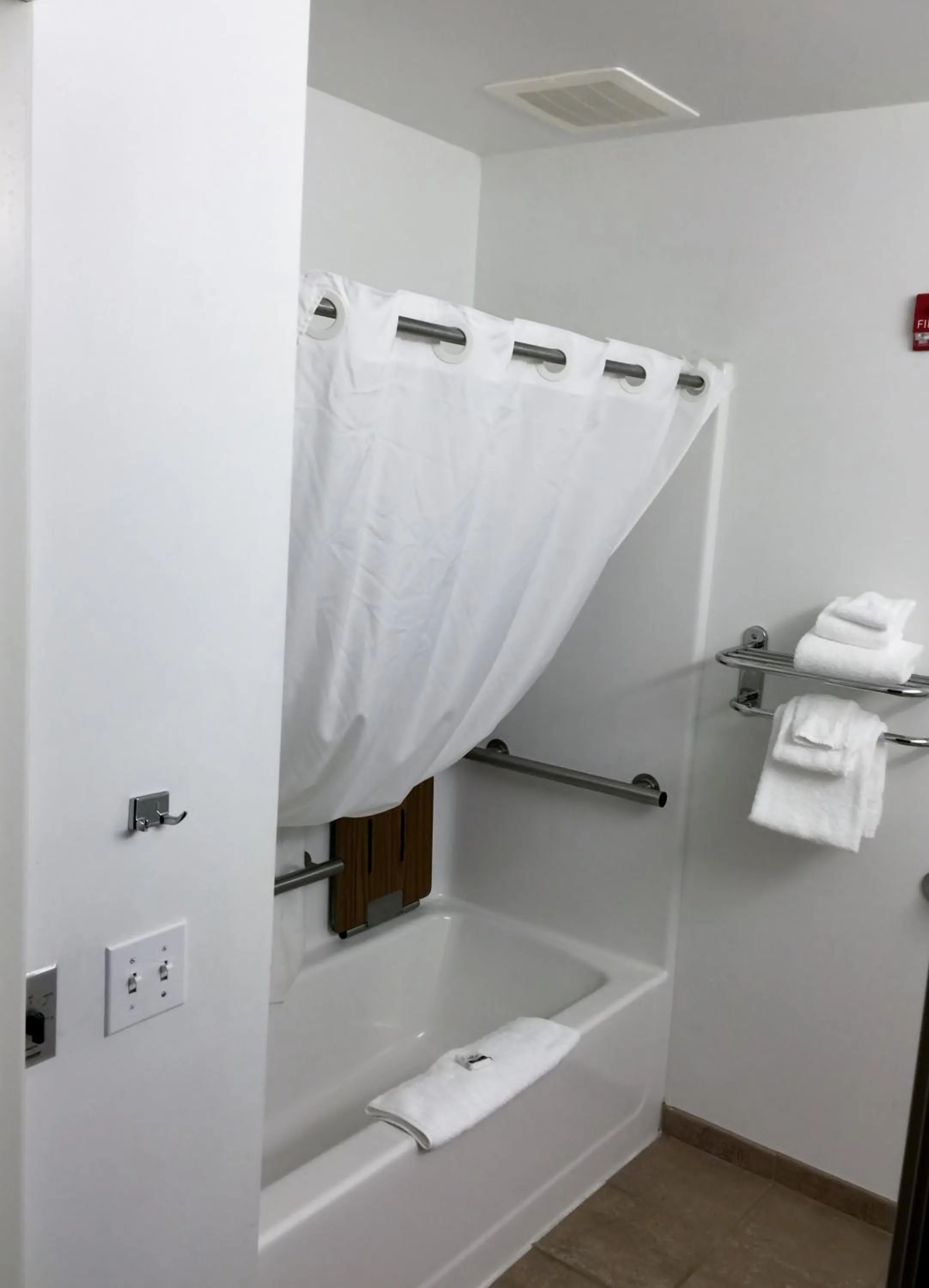 Shower in Microtel Inn & Suites Beckley East