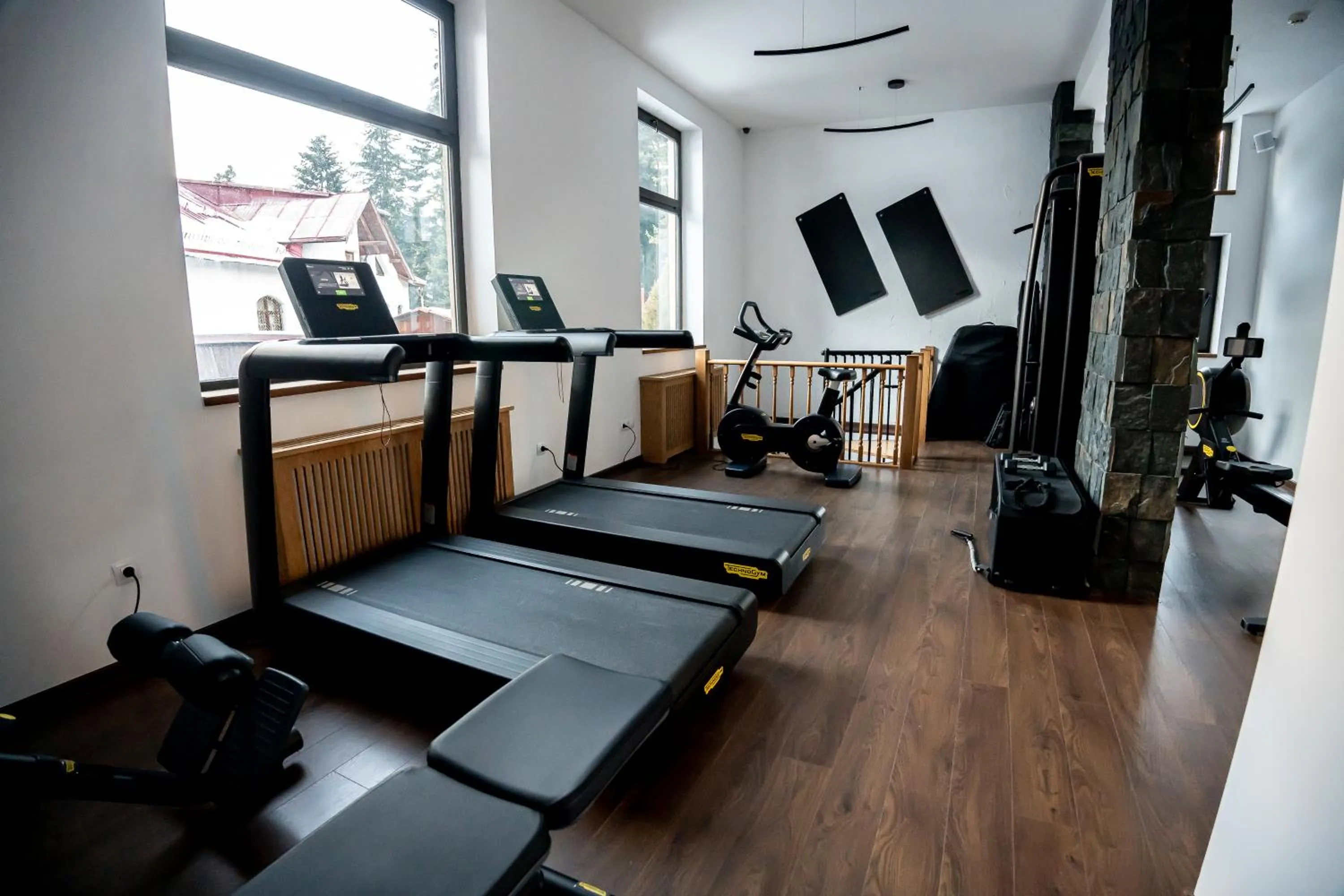 Fitness centre/facilities in Ice Angels Hotel