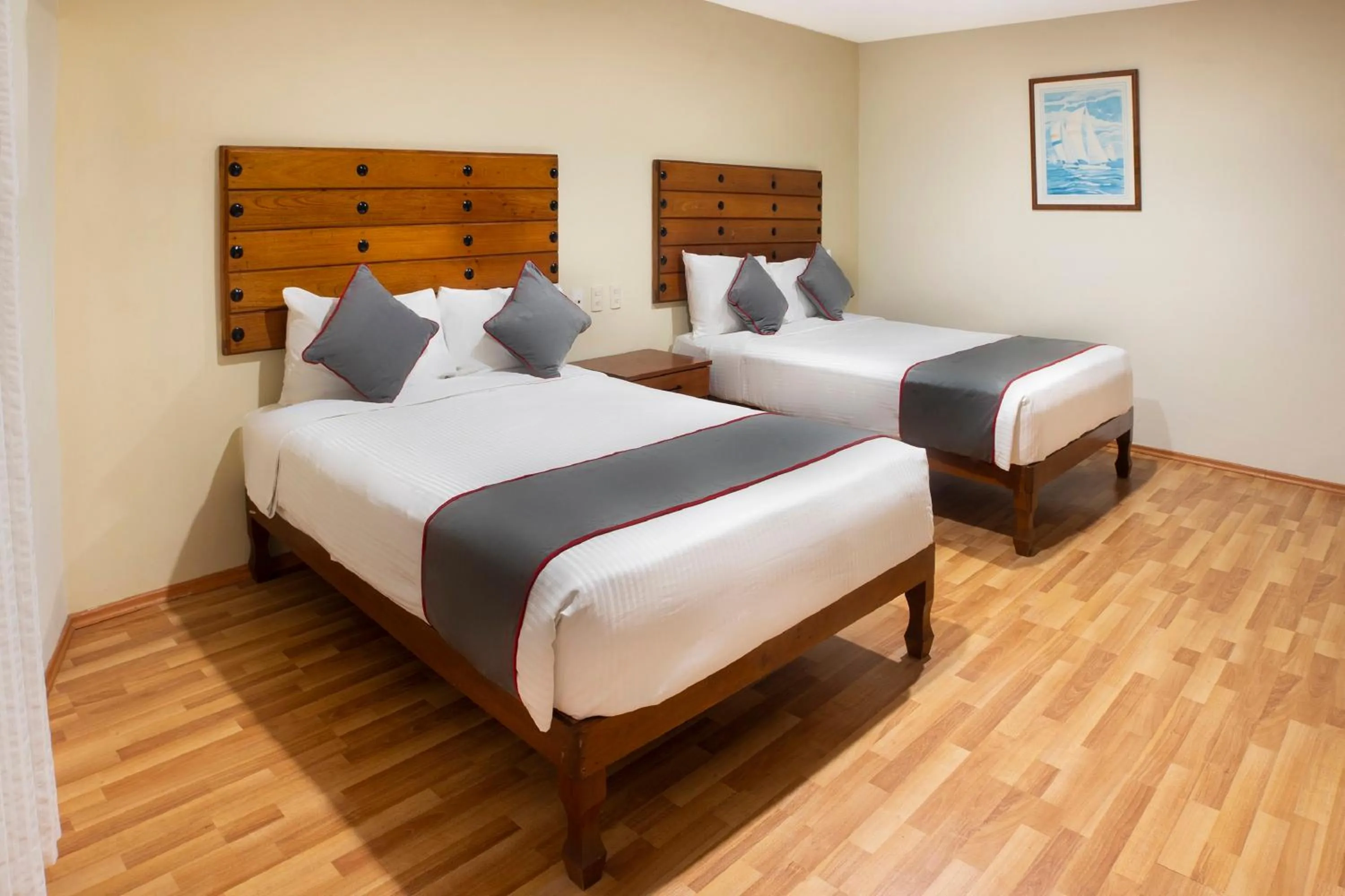 Bedroom, Bed in Collection O Hotel Mocambo, Boca del Río