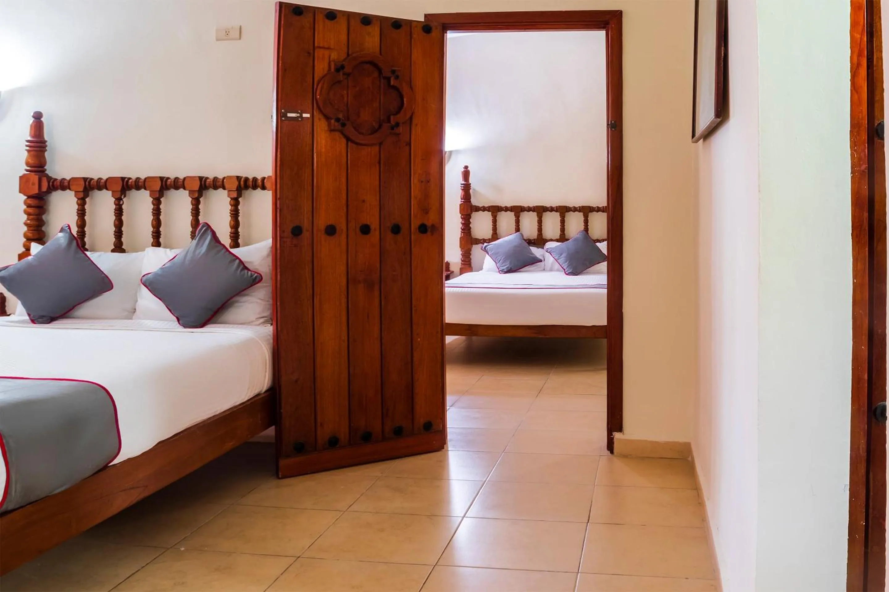 Bedroom, Bed in Collection O Hotel Mocambo, Boca del Río