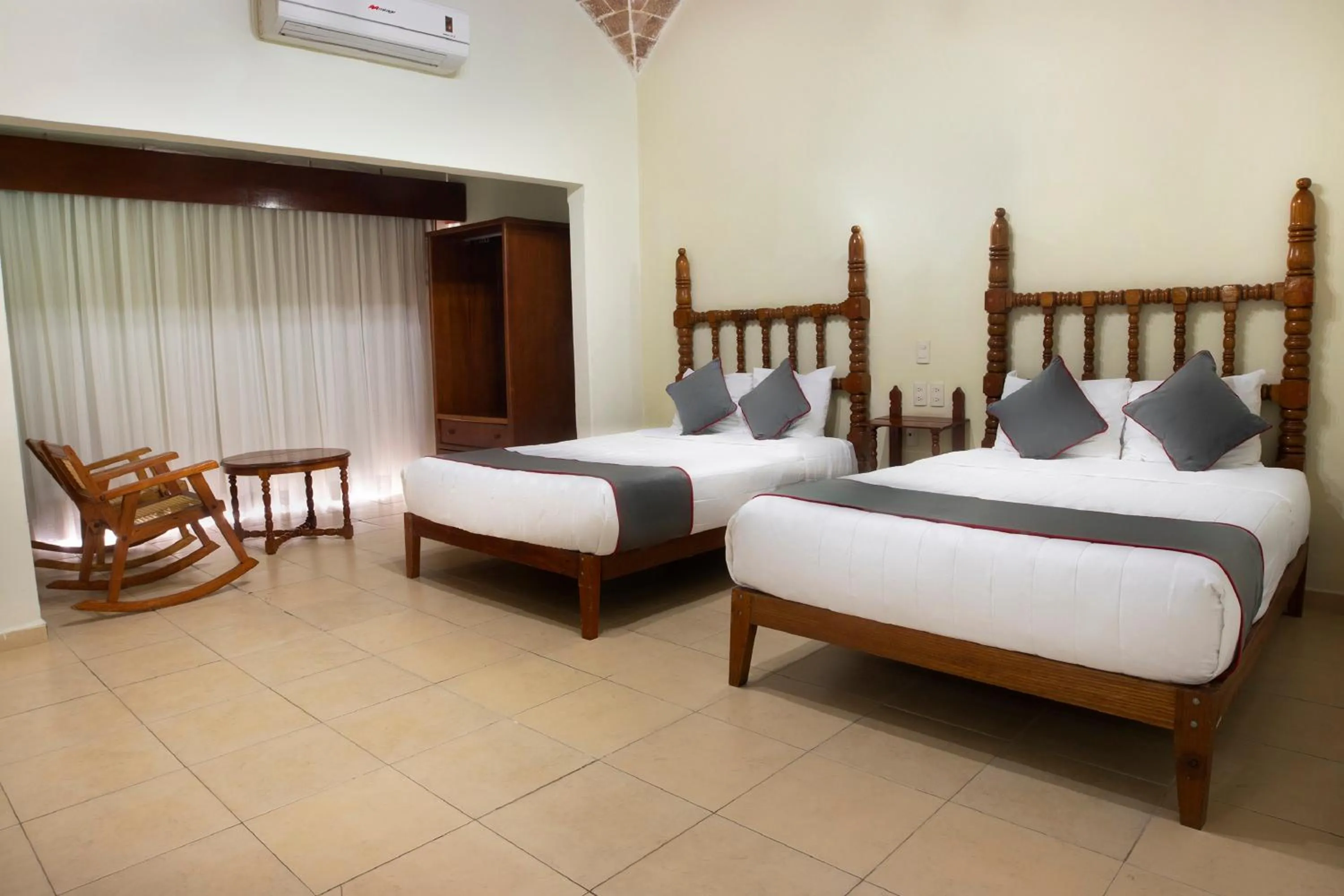 Bedroom, Bed in Collection O Hotel Mocambo, Boca del Río