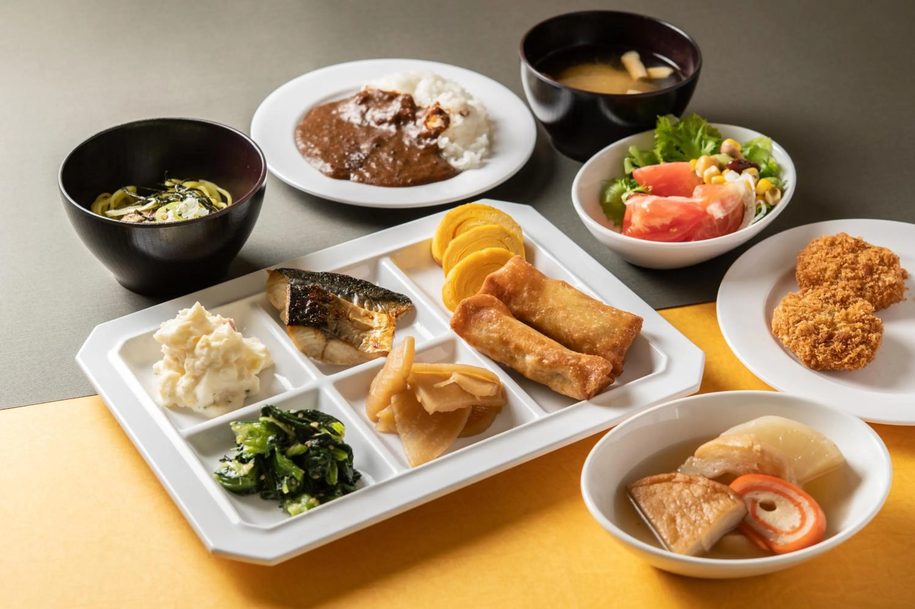 Buffet breakfast in Hotel Vista Kanazawa