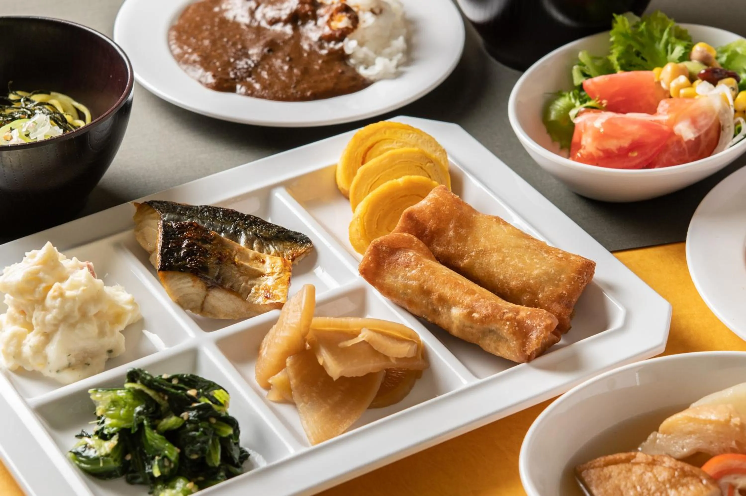 Buffet breakfast in Hotel Vista Kanazawa