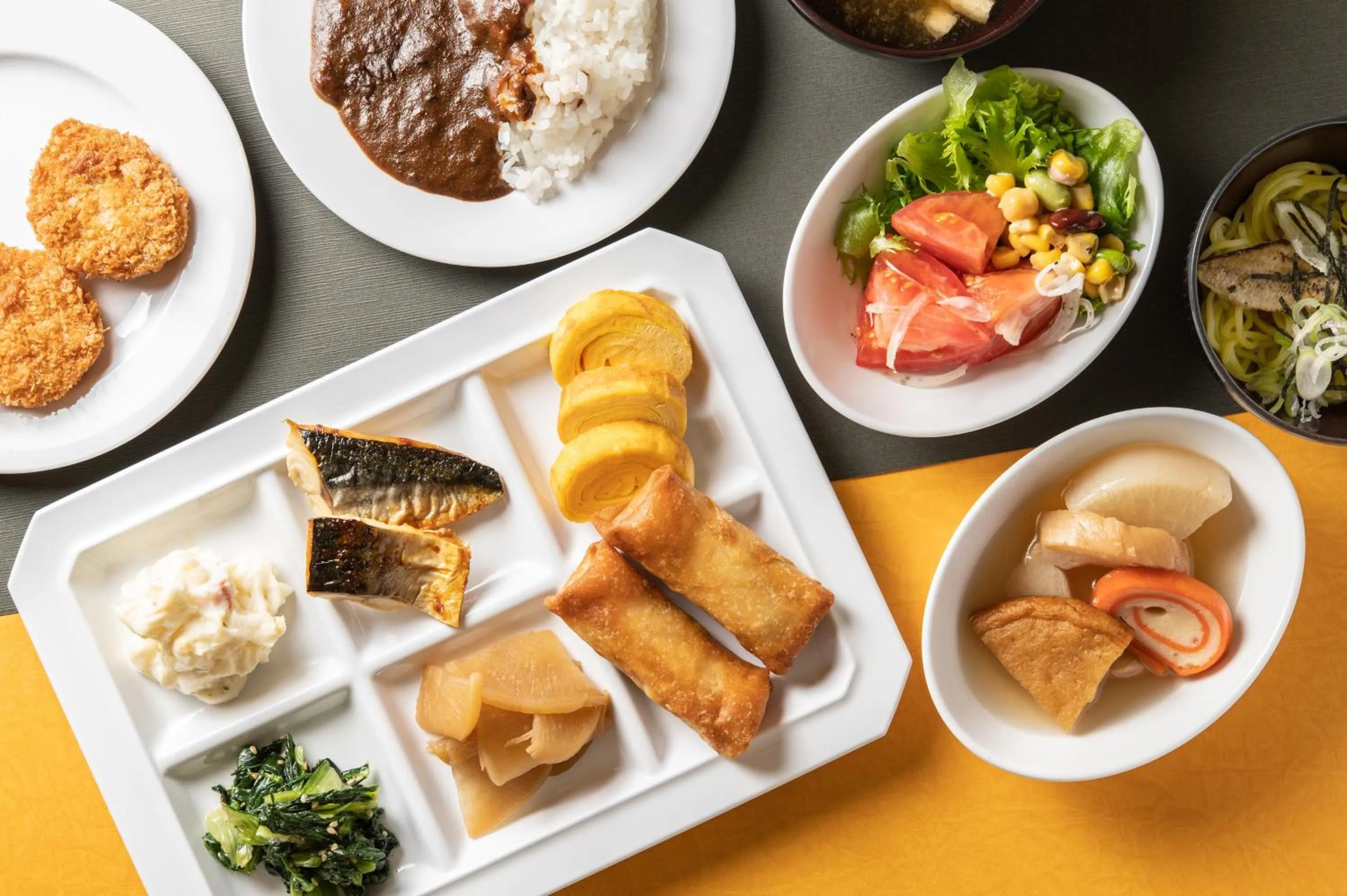 Buffet breakfast in Hotel Vista Kanazawa