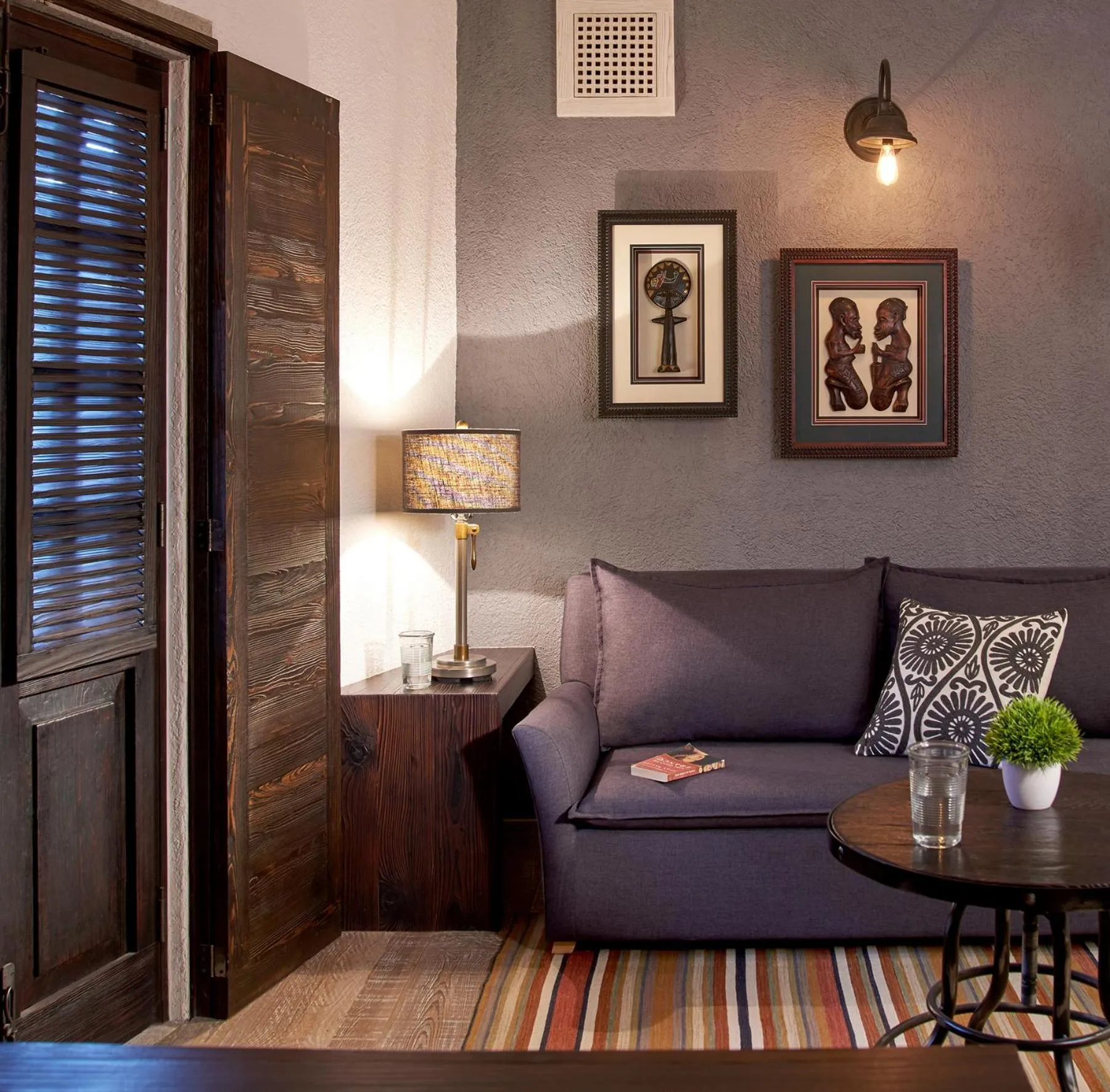 Seating area in H21 Hospedaje Boutique